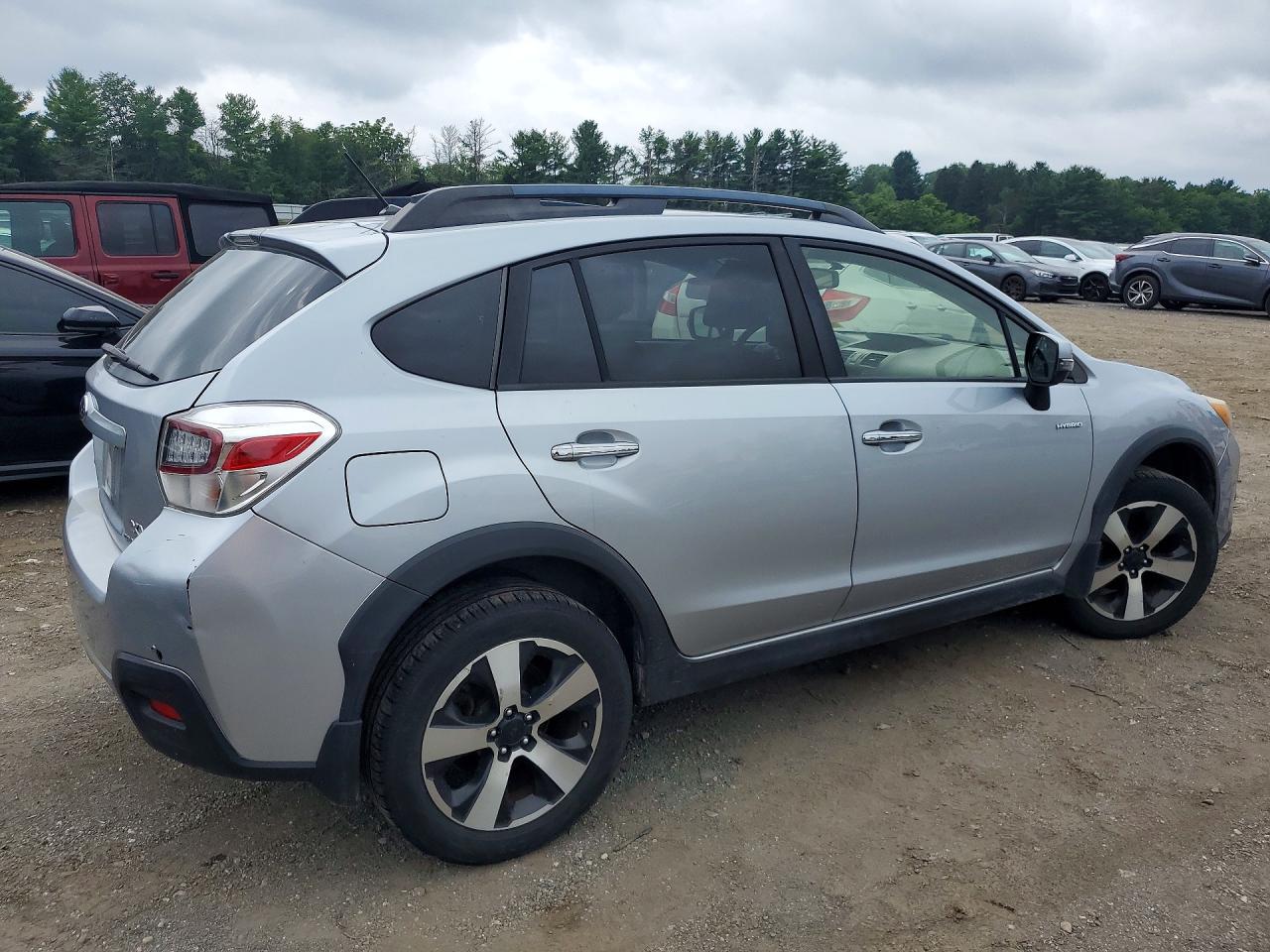 2014 Subaru Xv Crosstrek 2.0i Hybrid Silver vin: JF2GPBCC2EH275763