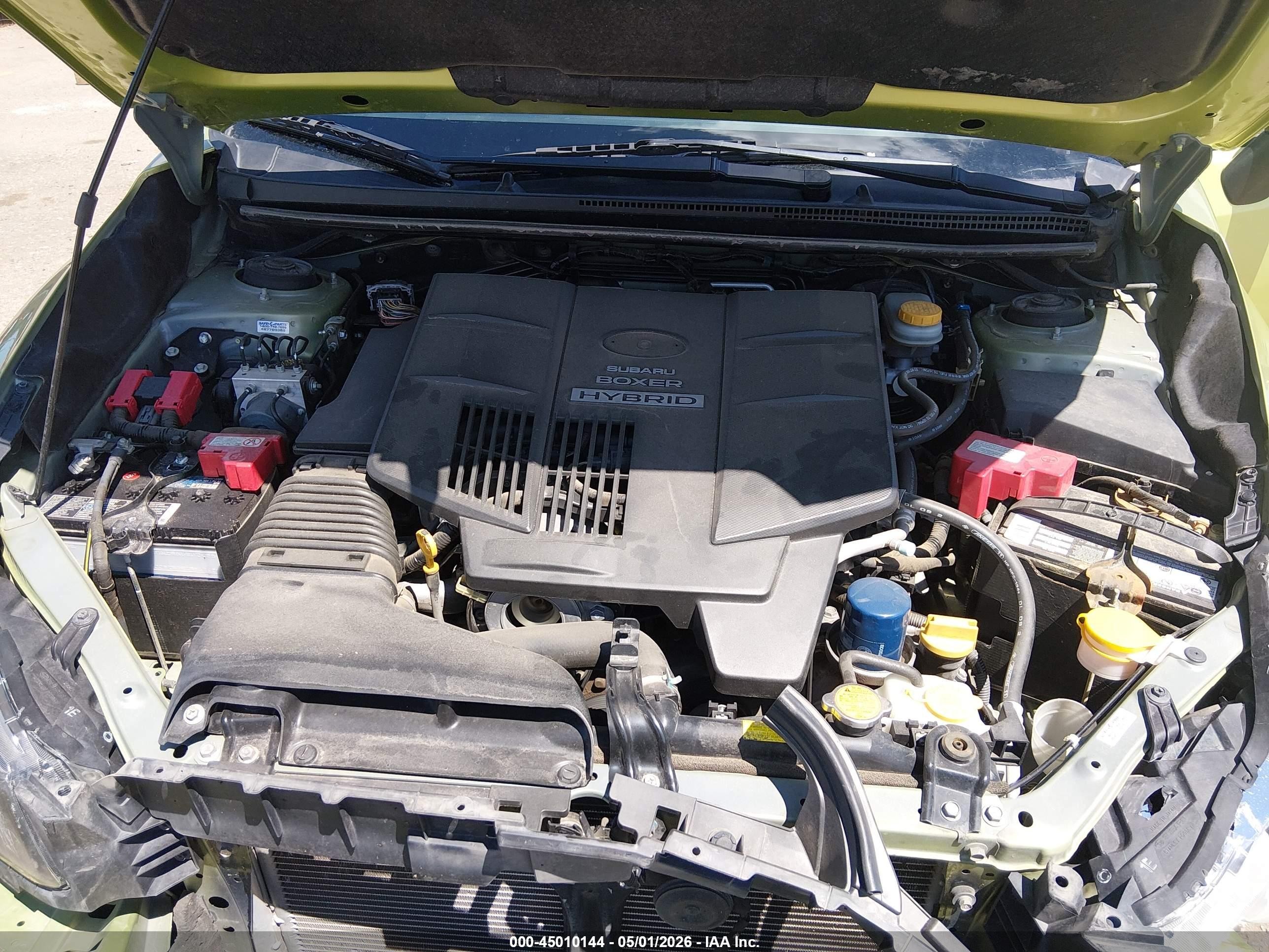 2015 Subaru Xv Crosstrek Hybrid   Green vin: JF2GPBCC2FH235958