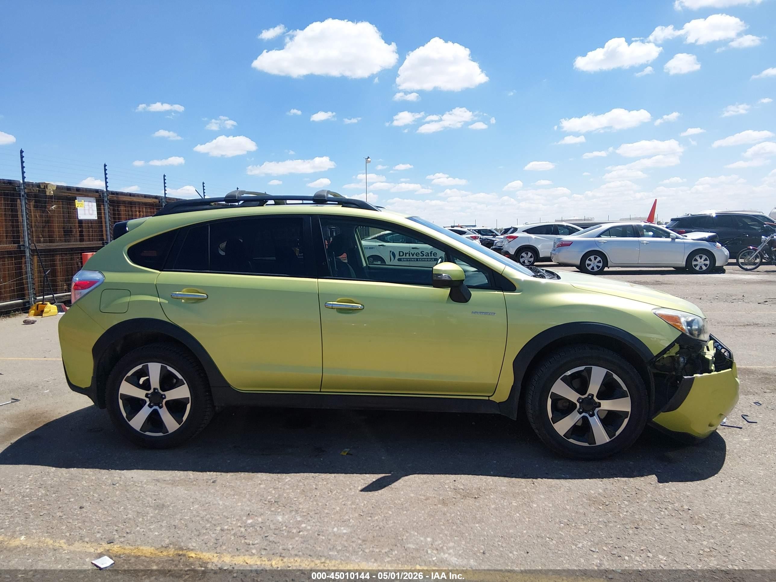2015 Subaru Xv Crosstrek Hybrid   Green vin: JF2GPBCC2FH235958