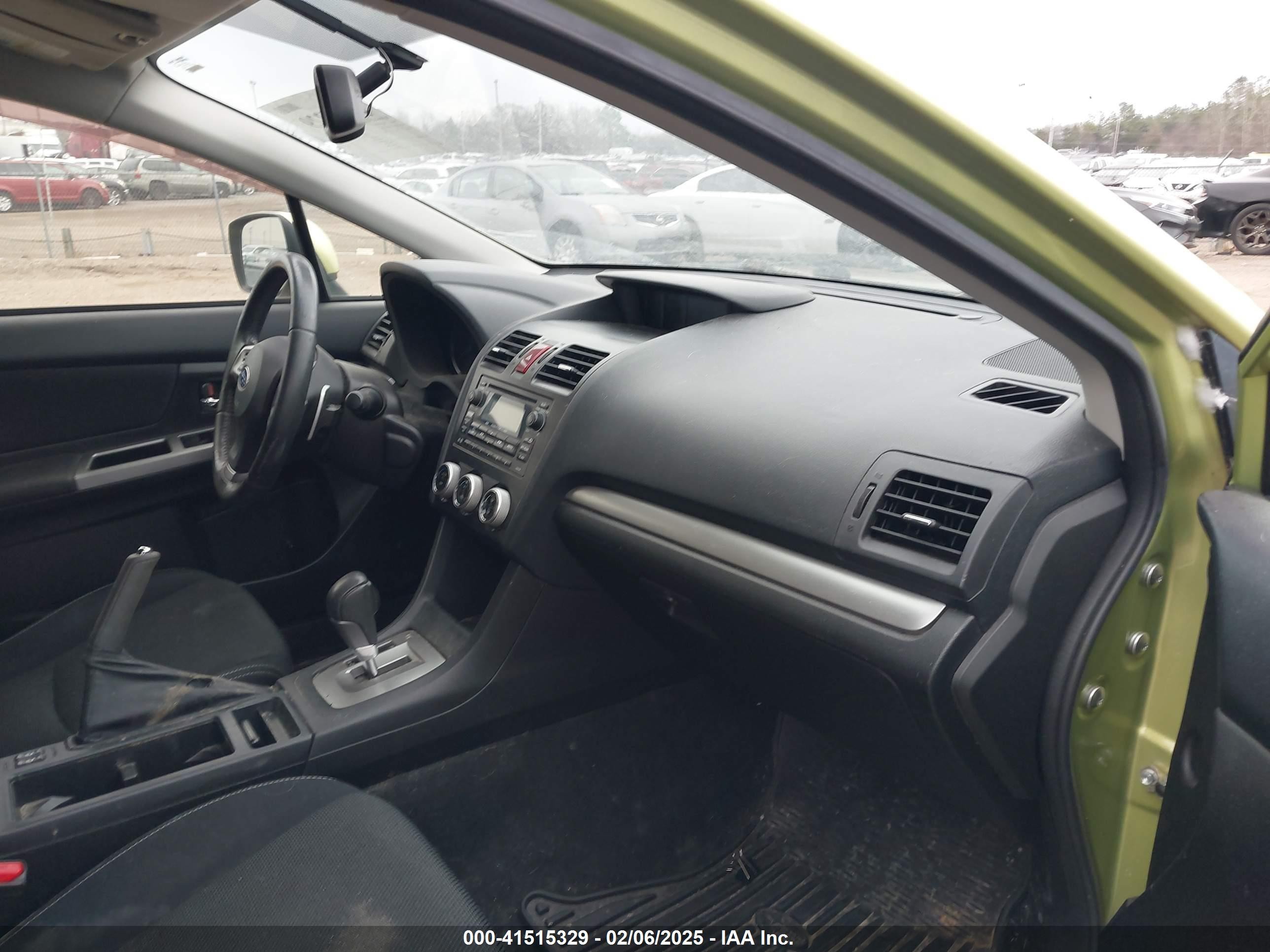2014 Subaru Xv Crosstrek Hybrid 2.0i Зеленый vin: JF2GPBCC3EH222604