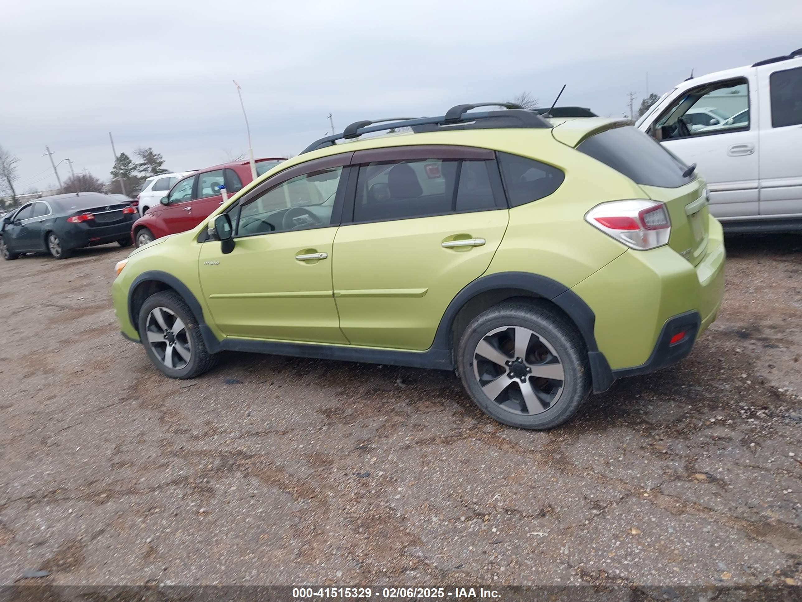 2014 Subaru Xv Crosstrek Hybrid 2.0i Зеленый vin: JF2GPBCC3EH222604