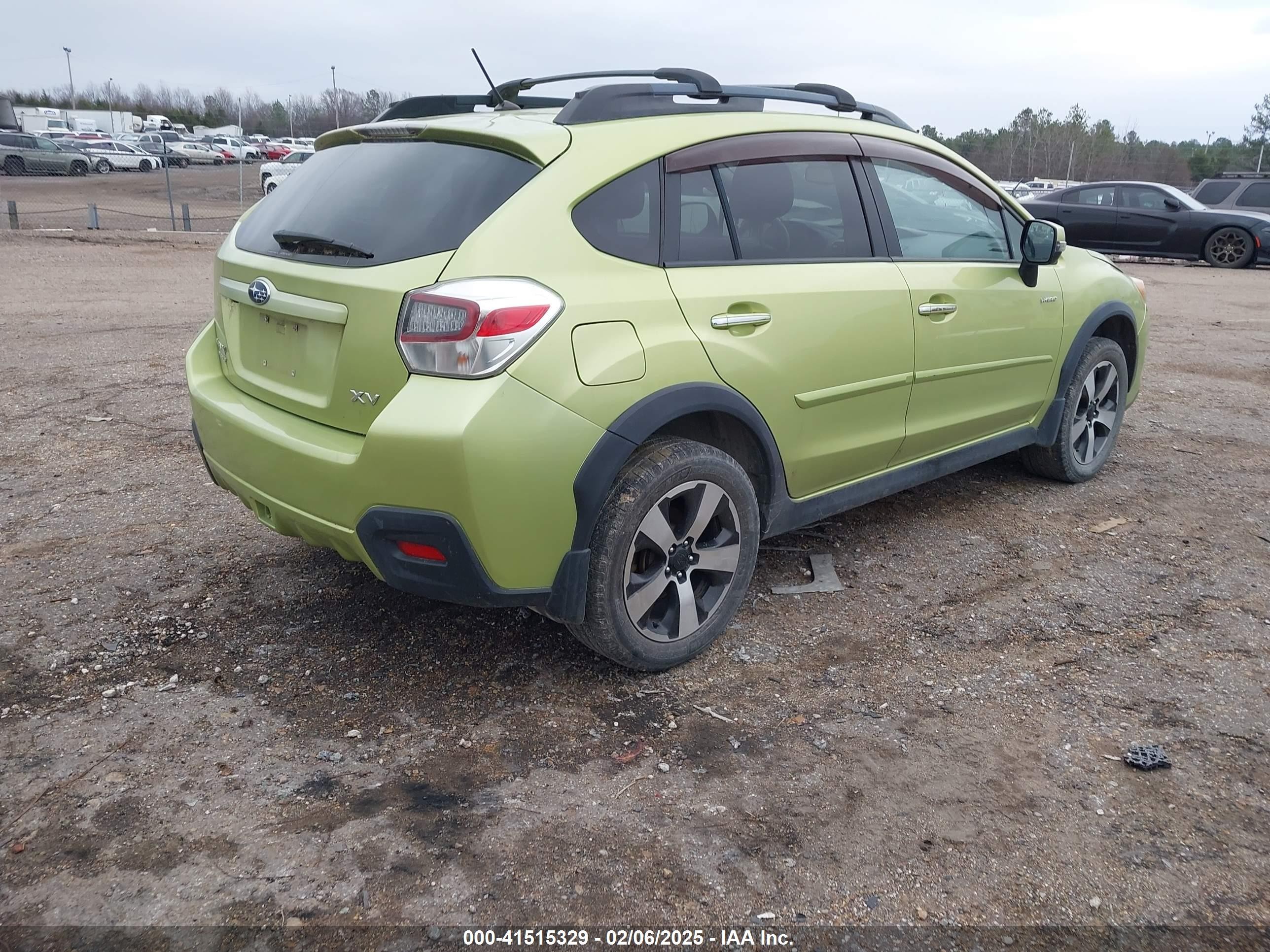 2014 Subaru Xv Crosstrek Hybrid 2.0i Зеленый vin: JF2GPBCC3EH222604