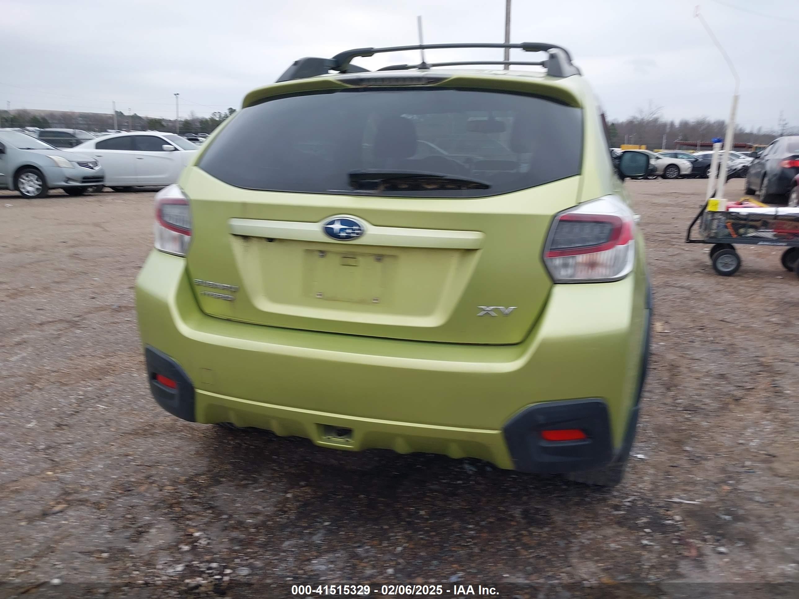 2014 Subaru Xv Crosstrek Hybrid 2.0i Зеленый vin: JF2GPBCC3EH222604