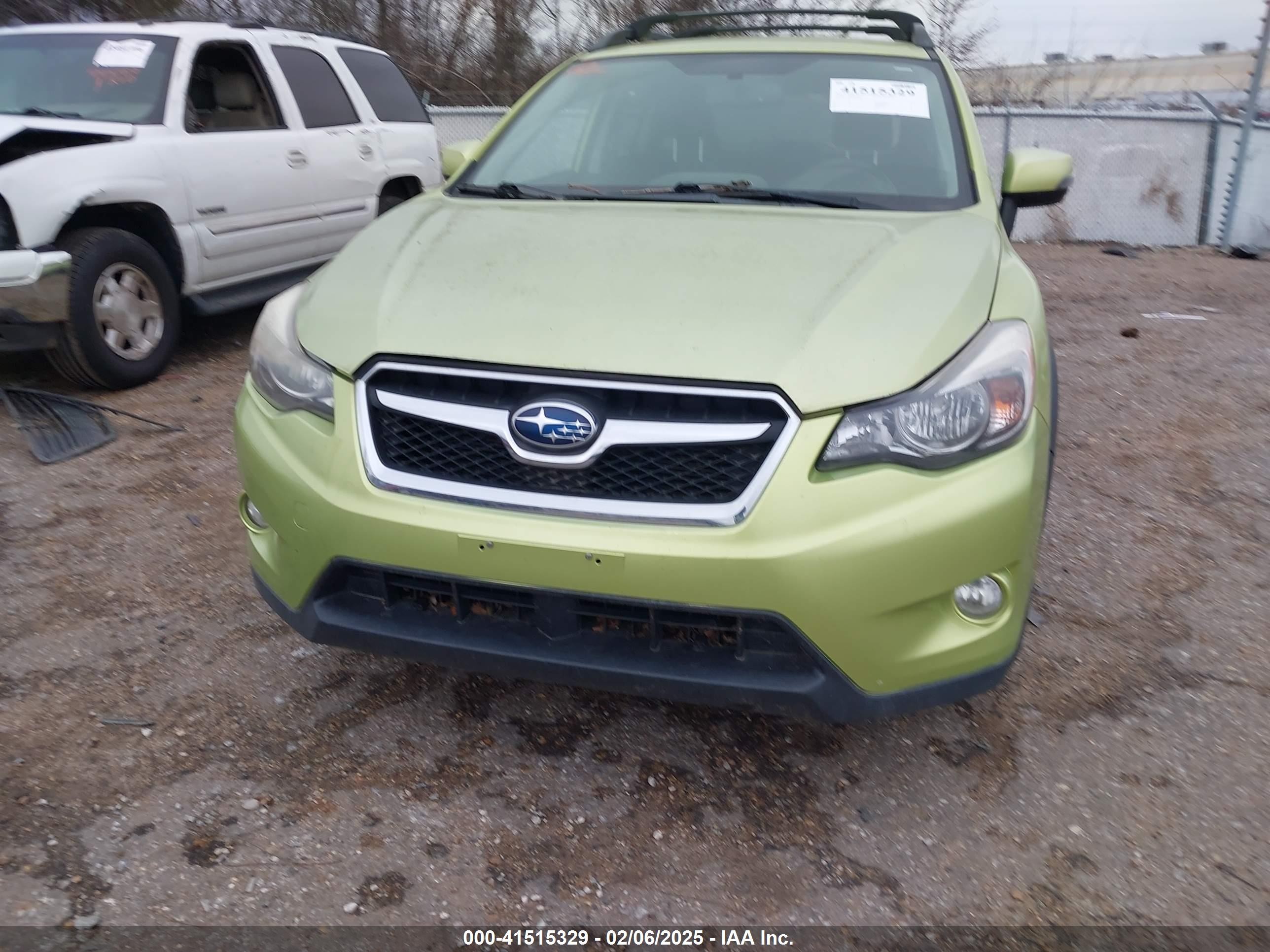 2014 Subaru Xv Crosstrek Hybrid 2.0i Зеленый vin: JF2GPBCC3EH222604