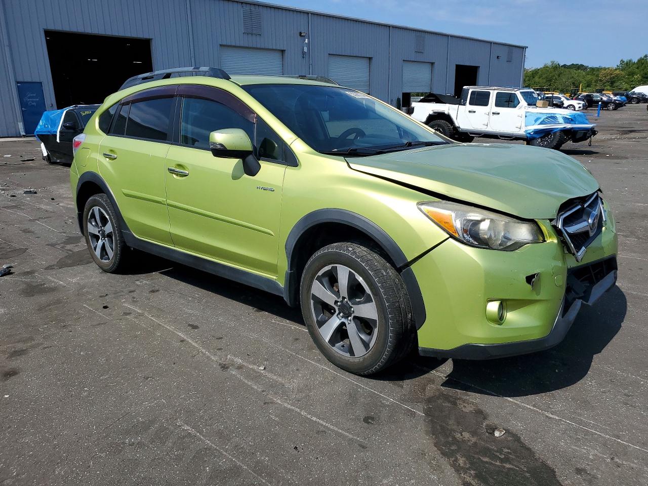 2014 Subaru Xv Crosstrek 2.0i Hybrid Green vin: JF2GPBCC3EH222604
