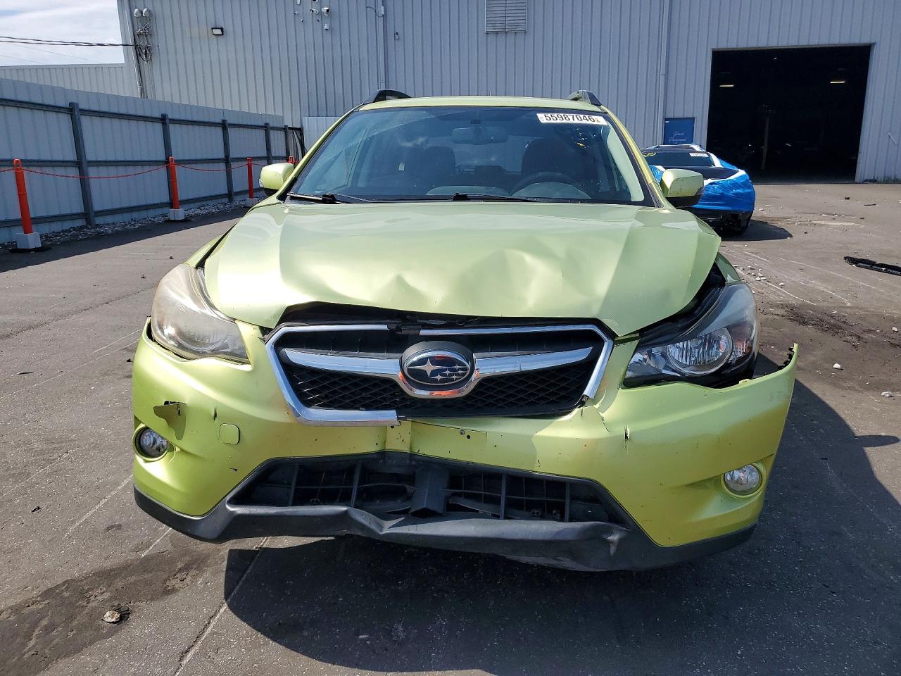 2014 Subaru Xv Crosstrek 2.0i Hybrid Green vin: JF2GPBCC3EH222604