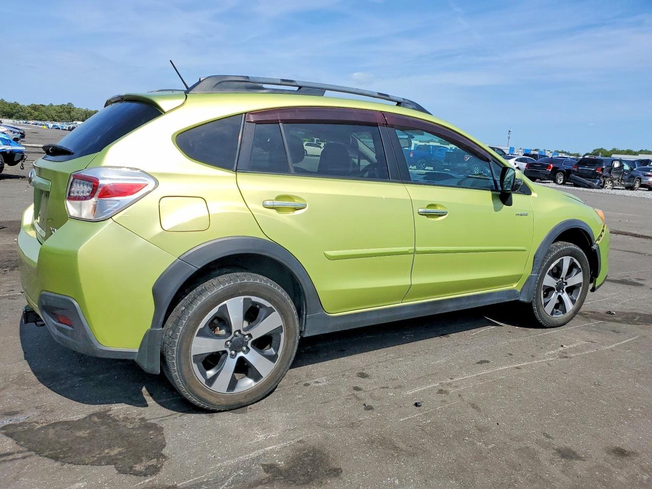 2014 Subaru Xv Crosstrek 2.0i Hybrid Green vin: JF2GPBCC3EH222604