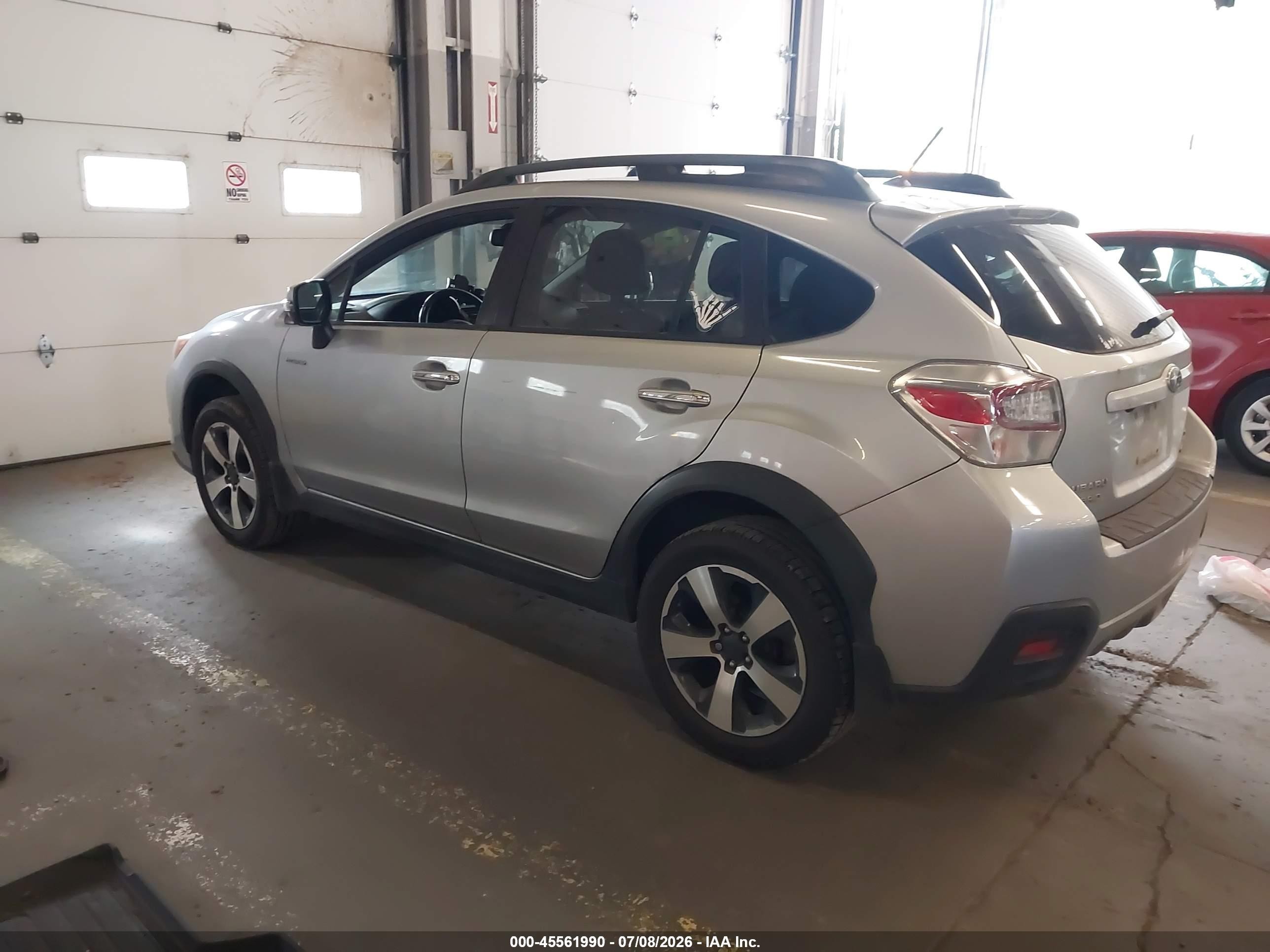 2014 Subaru Xv Crosstrek Hybrid 2.0i Серебряный vin: JF2GPBCC3EH226281