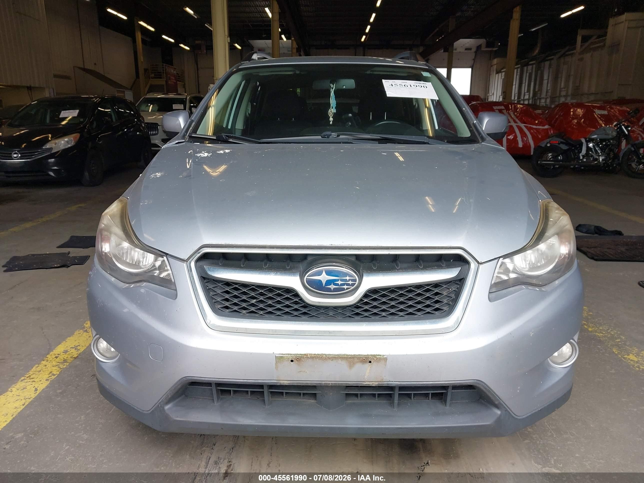 2014 Subaru Xv Crosstrek Hybrid 2.0i Серебряный vin: JF2GPBCC3EH226281