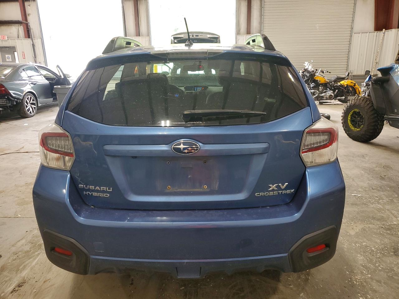 2014 Subaru Xv Crosstrek 2.0i Hybrid Blue vin: JF2GPBCC3EH251665