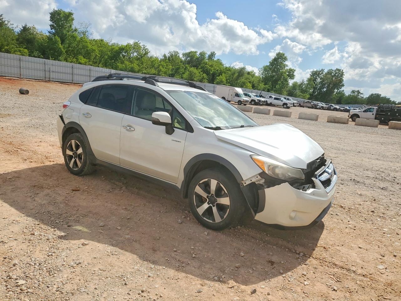 2014 Subaru Xv Crosstrek 2.0i Hybrid White vin: JF2GPBCC4EH222692