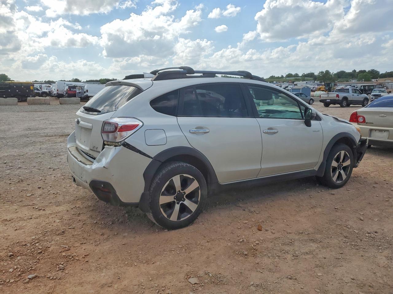 2014 Subaru Xv Crosstrek 2.0i Hybrid White vin: JF2GPBCC4EH222692