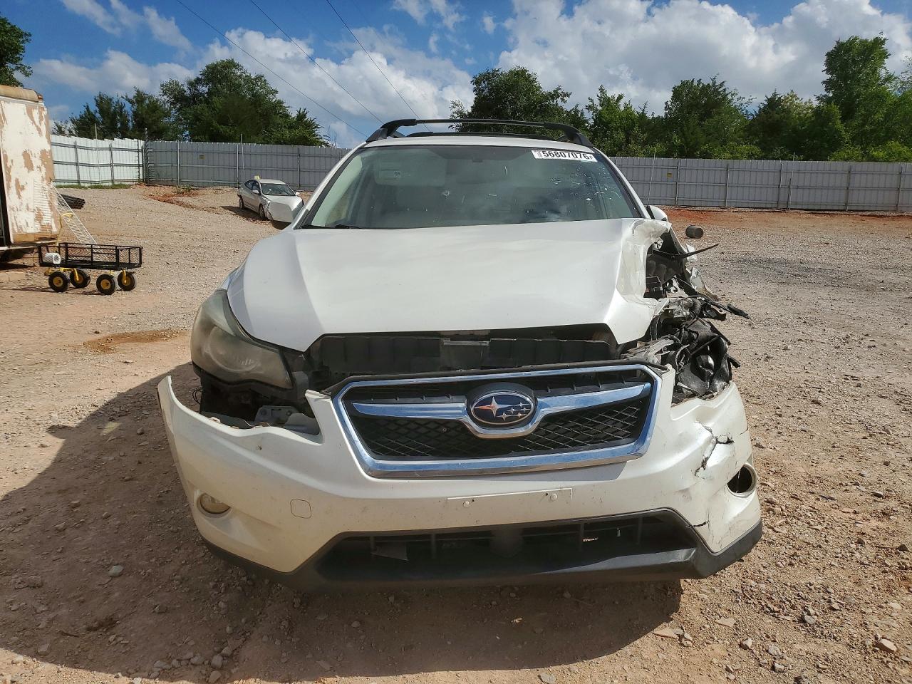 2014 Subaru Xv Crosstrek 2.0i Hybrid White vin: JF2GPBCC4EH222692