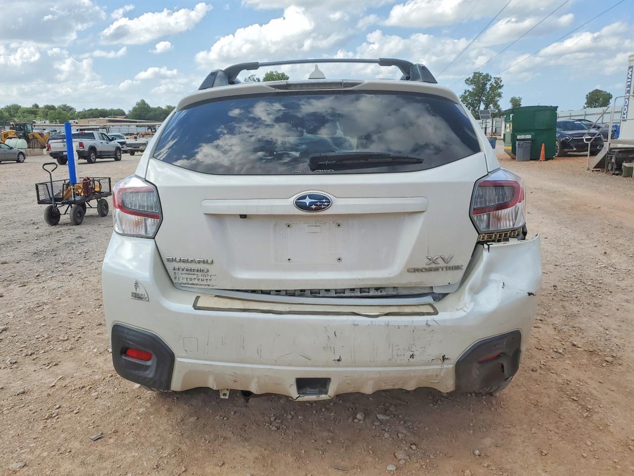 2014 Subaru Xv Crosstrek 2.0i Hybrid White vin: JF2GPBCC4EH222692