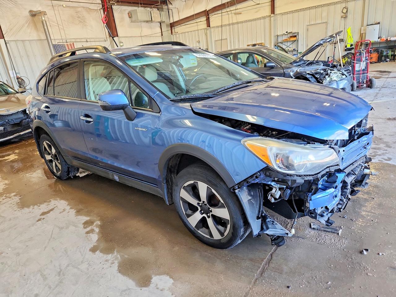 2014 Subaru Xv Crosstrek 2.0i Hybrid Blue vin: JF2GPBCC4EH227701