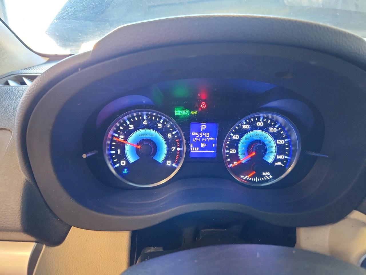 2014 Subaru Xv Crosstrek 2.0i Hybrid Blue vin: JF2GPBCC4EH227701