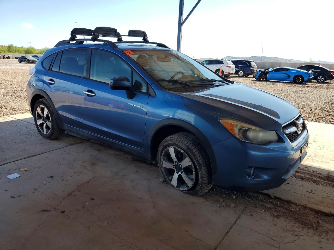 2015 Subaru Xv Crosstrek 2.0i Hybrid Синий vin: JF2GPBCC4FH260361