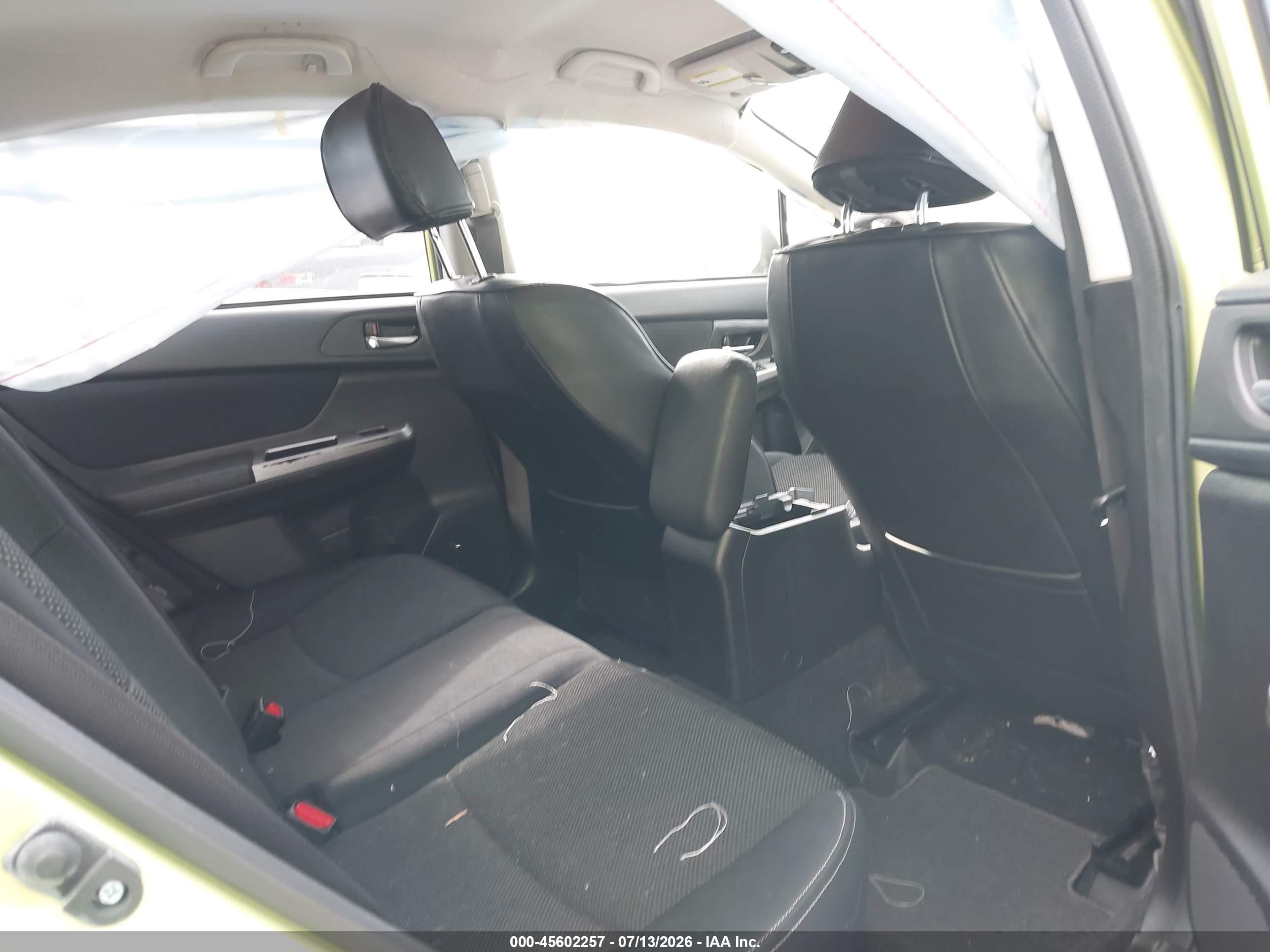 2014 Subaru Xv Crosstrek Hybrid 2.0i Green vin: JF2GPBCC5EH257385