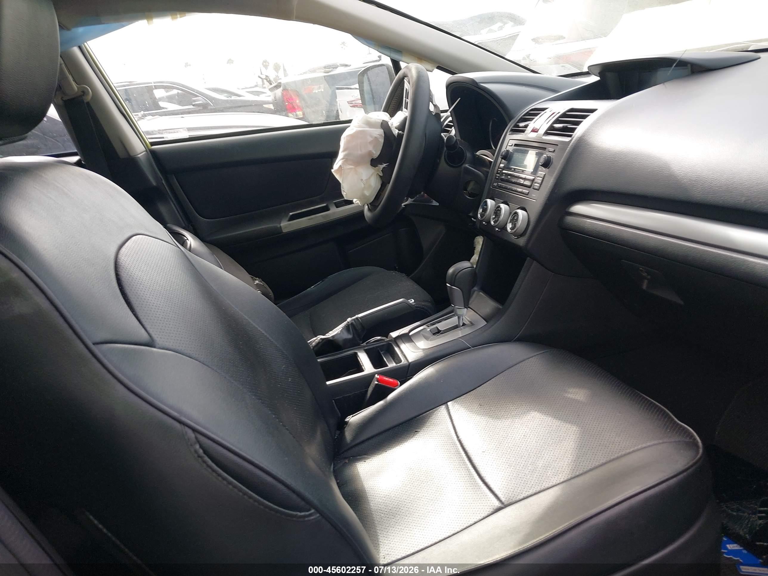 2014 Subaru Xv Crosstrek Hybrid 2.0i Green vin: JF2GPBCC5EH257385