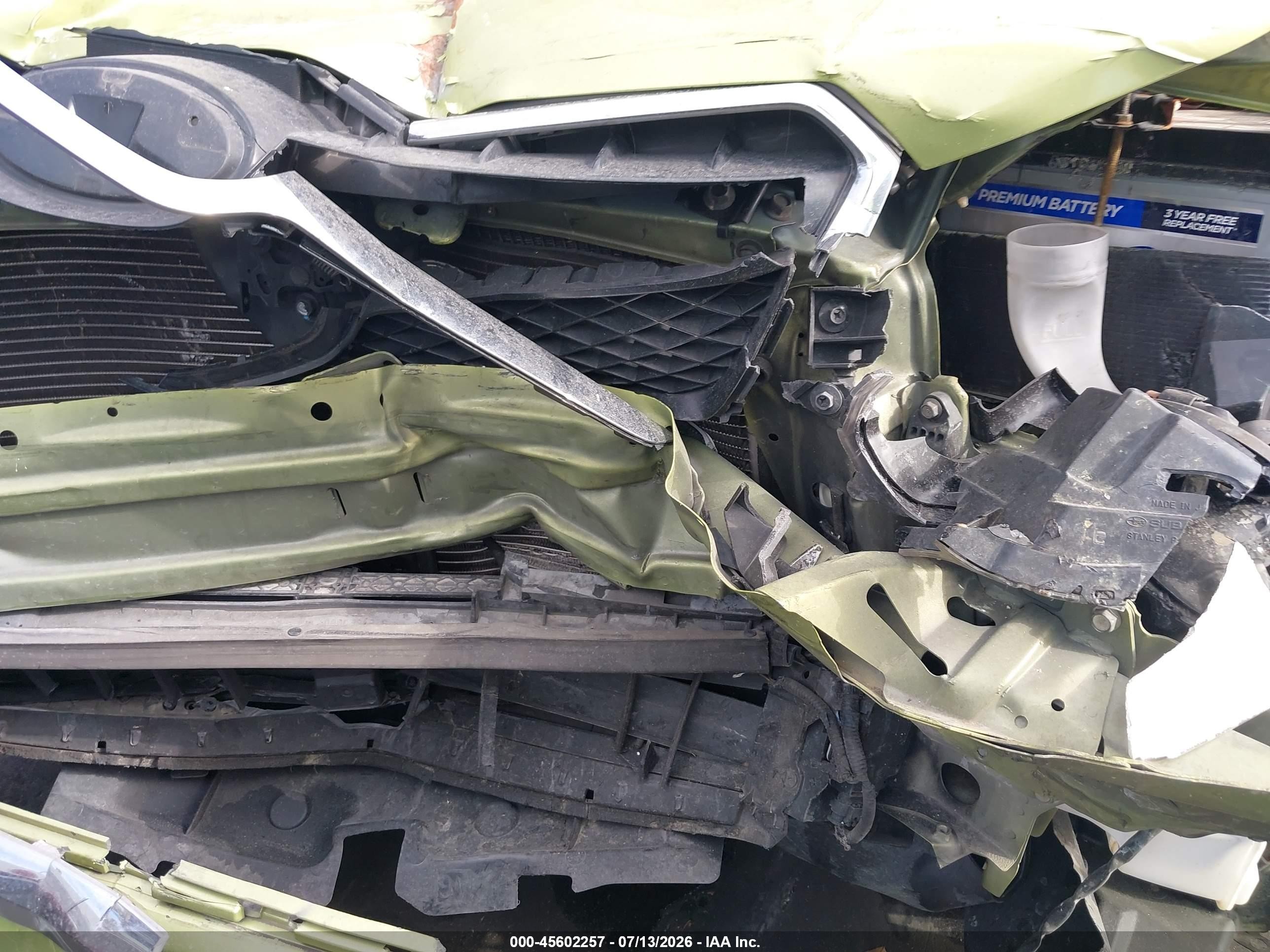 2014 Subaru Xv Crosstrek Hybrid 2.0i Green vin: JF2GPBCC5EH257385