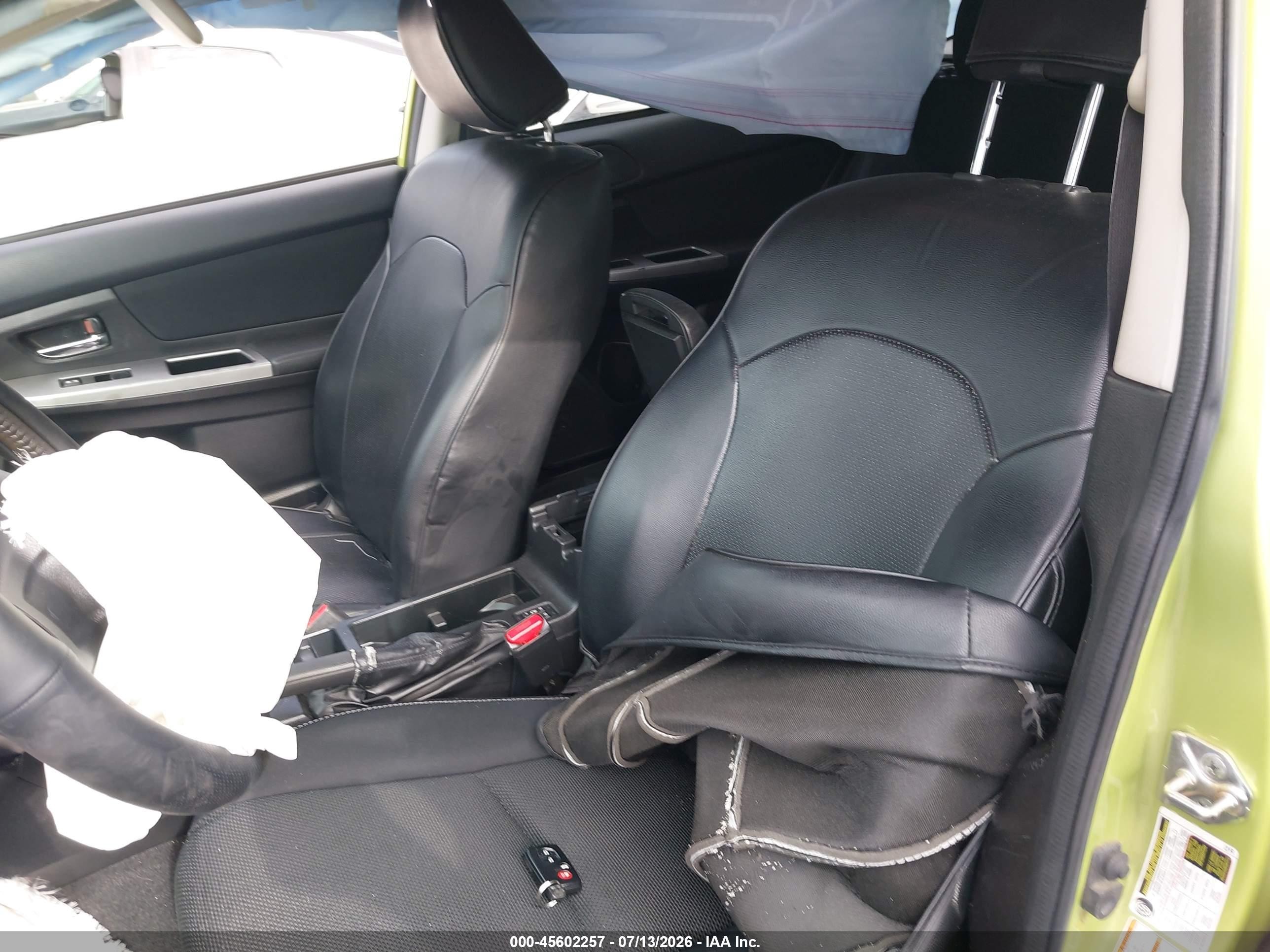 2014 Subaru Xv Crosstrek Hybrid 2.0i Green vin: JF2GPBCC5EH257385
