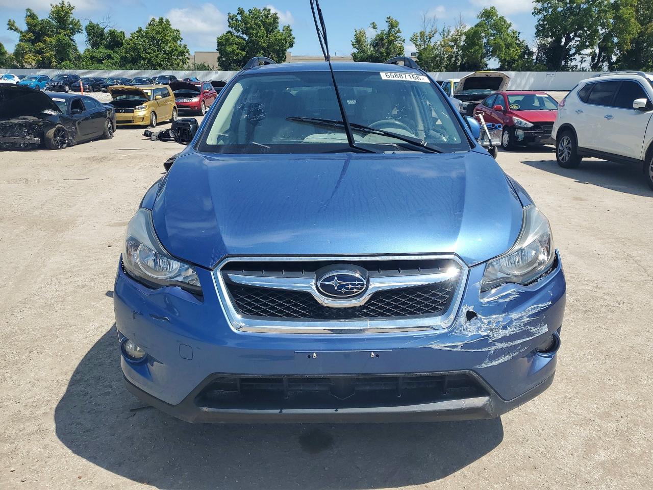 2014 Subaru Xv Crosstrek 2.0i Hybrid Blue vin: JF2GPBCC5EH340122