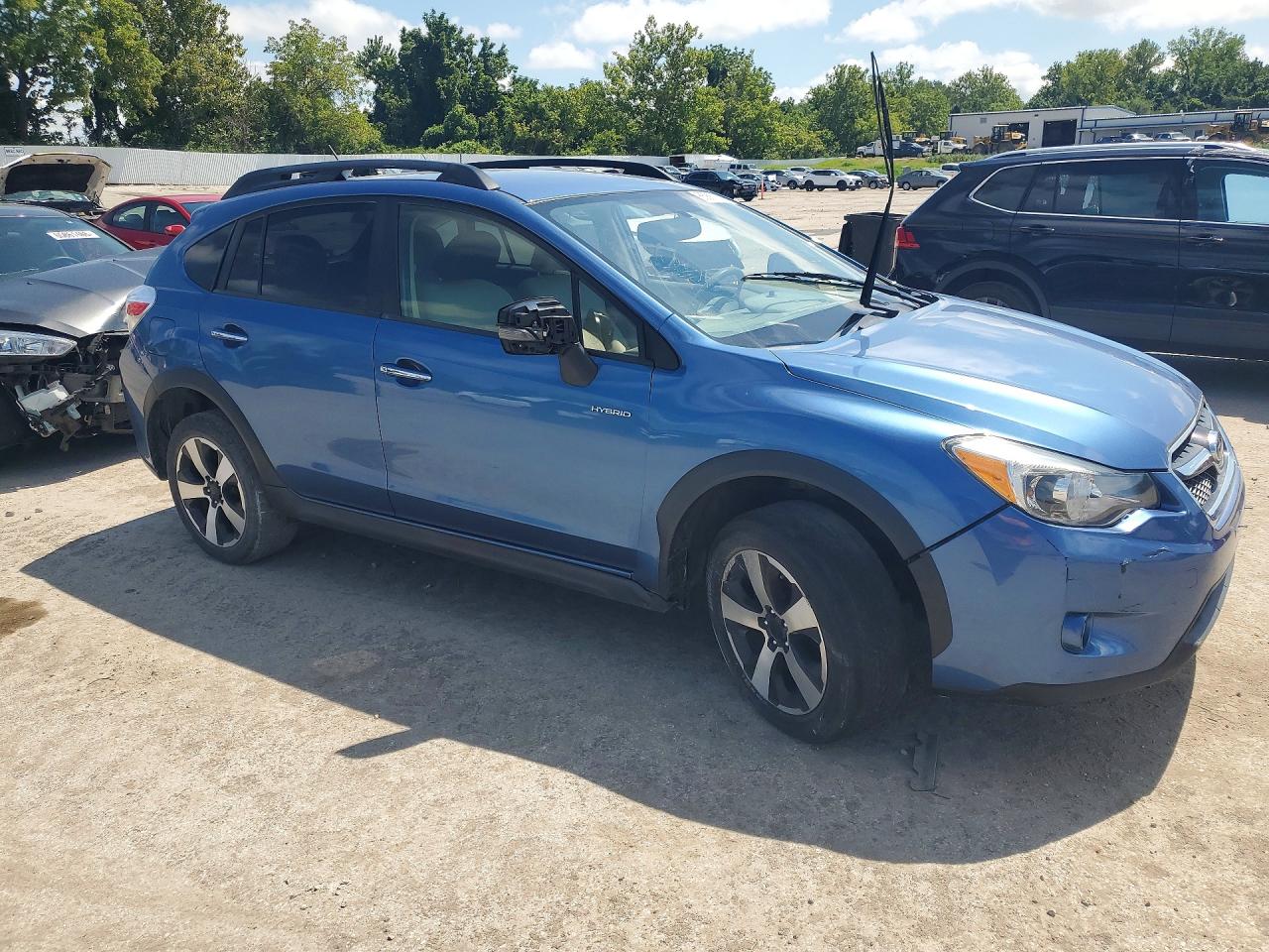 2014 Subaru Xv Crosstrek 2.0i Hybrid Blue vin: JF2GPBCC5EH340122