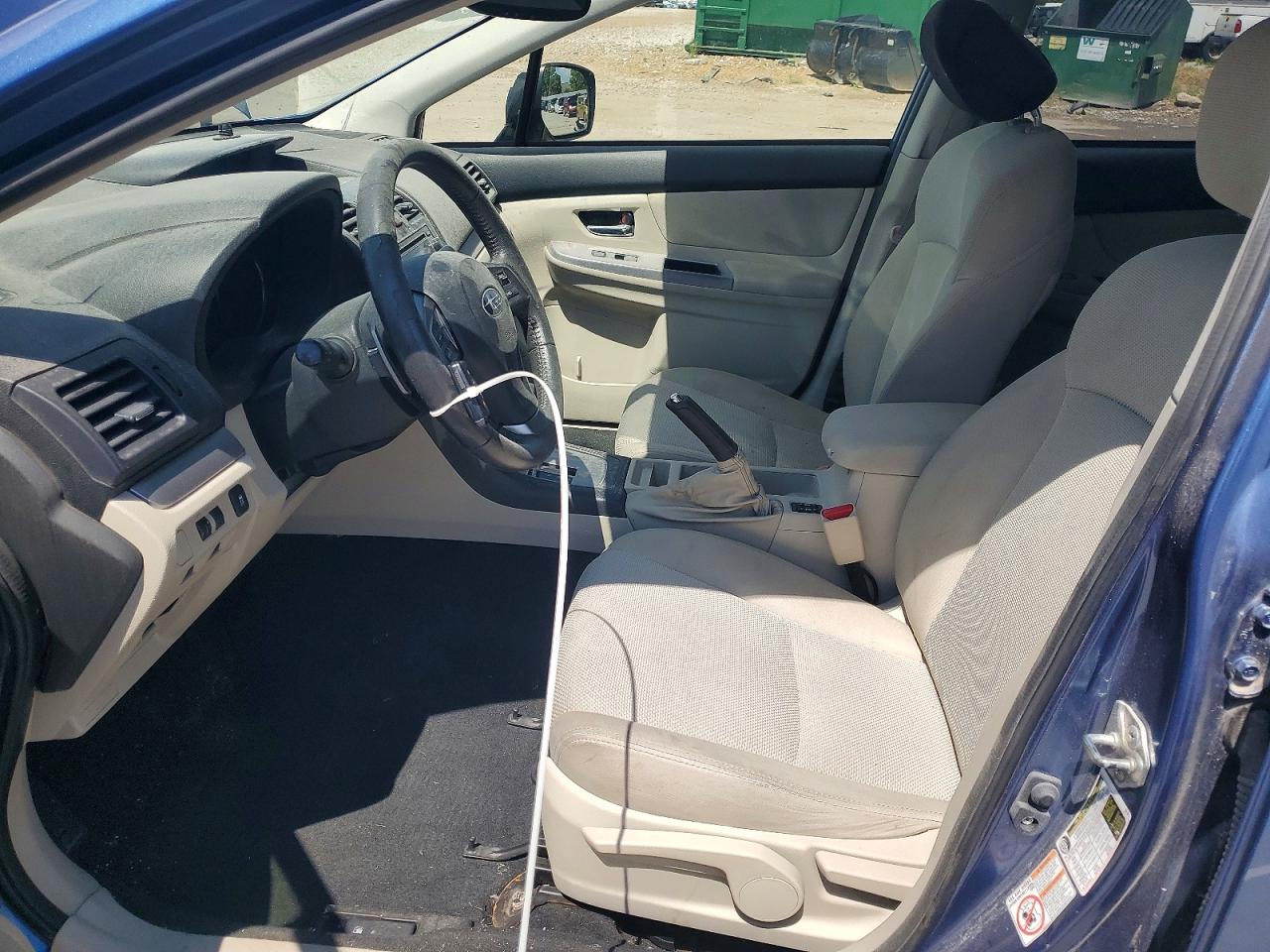 2014 Subaru Xv Crosstrek 2.0i Hybrid Blue vin: JF2GPBCC5EH340122