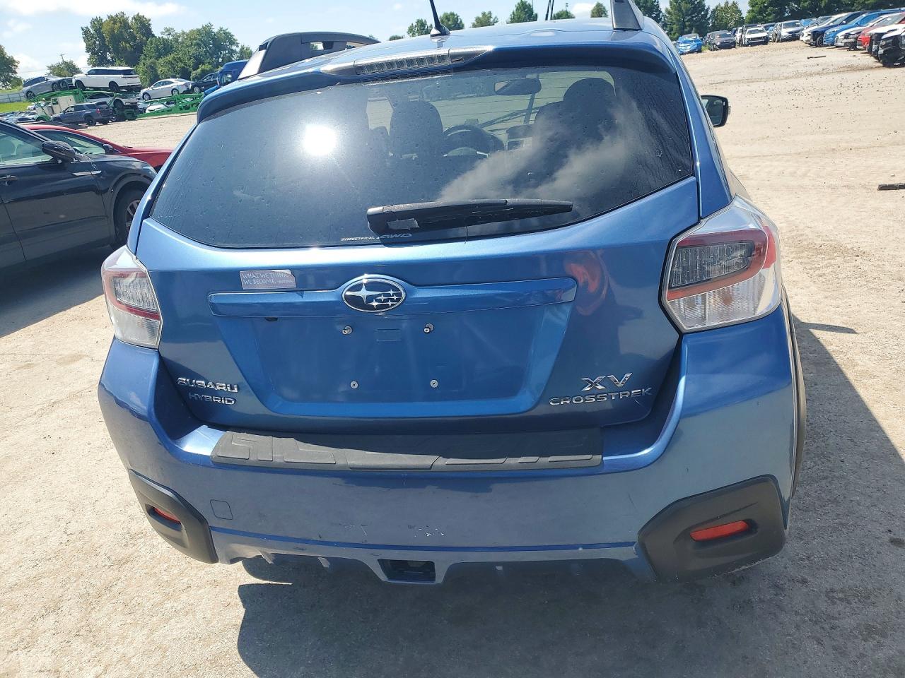 2014 Subaru Xv Crosstrek 2.0i Hybrid Blue vin: JF2GPBCC5EH340122