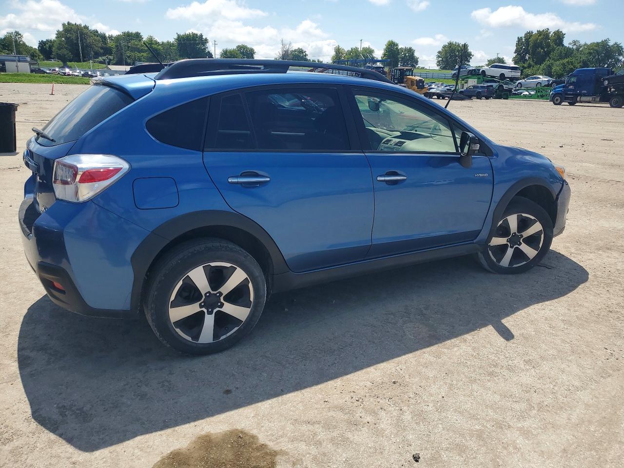 2014 Subaru Xv Crosstrek 2.0i Hybrid Blue vin: JF2GPBCC5EH340122