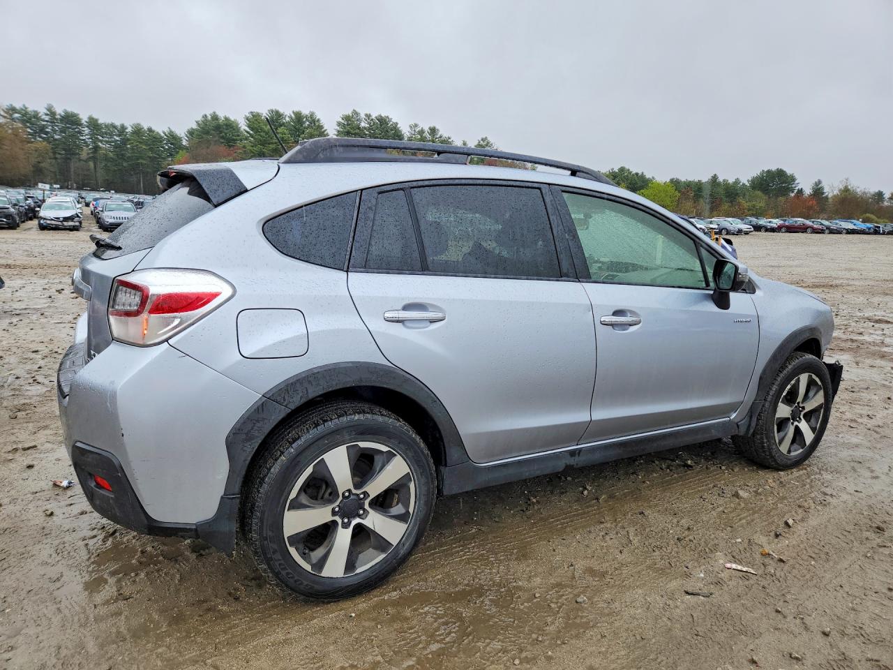 2015 Subaru Xv Crosstrek 2.0i Hybrid Silver vin: JF2GPBCC5FH259140