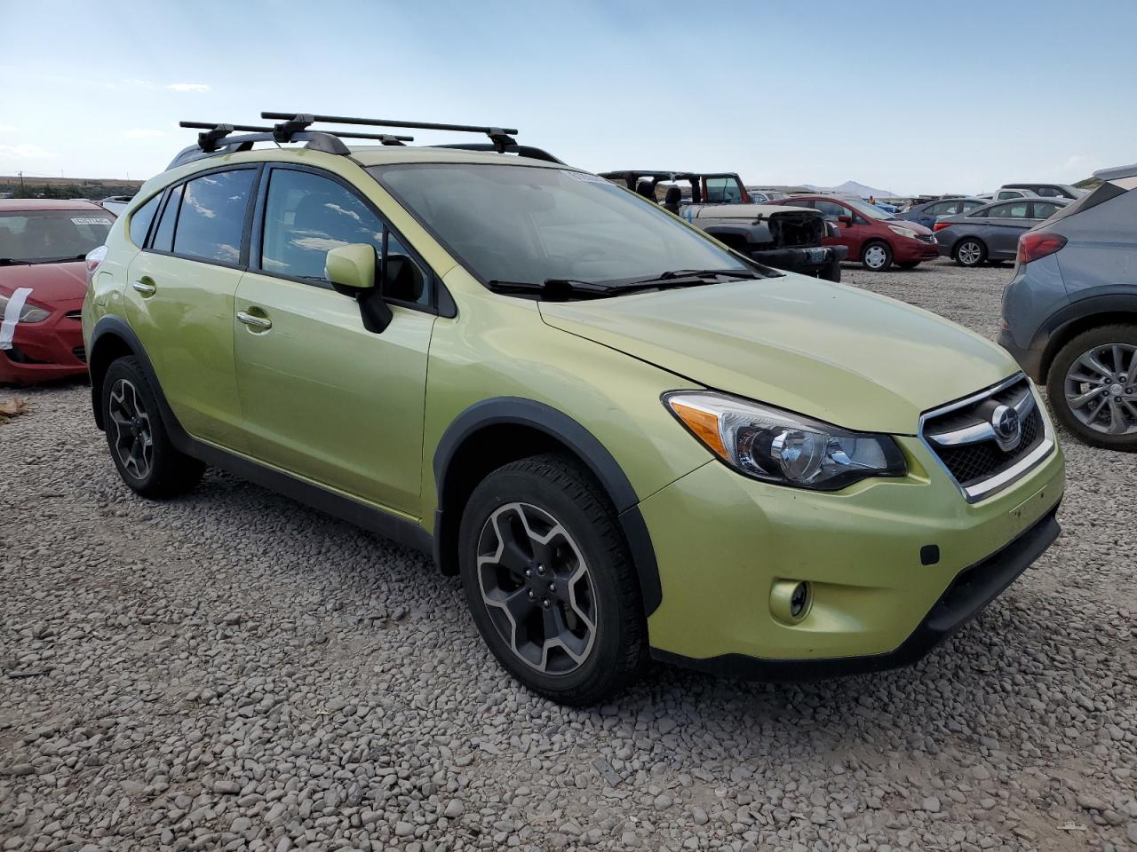 2014 Subaru Xv Crosstrek 2.0i Hybrid Green vin: JF2GPBCC6EH259467