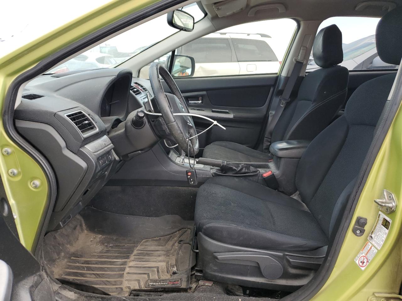 2014 Subaru Xv Crosstrek 2.0i Hybrid Green vin: JF2GPBCC6EH259467