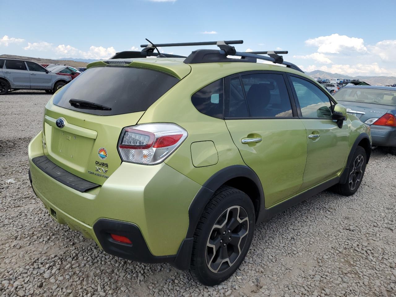 2014 Subaru Xv Crosstrek 2.0i Hybrid Green vin: JF2GPBCC6EH259467