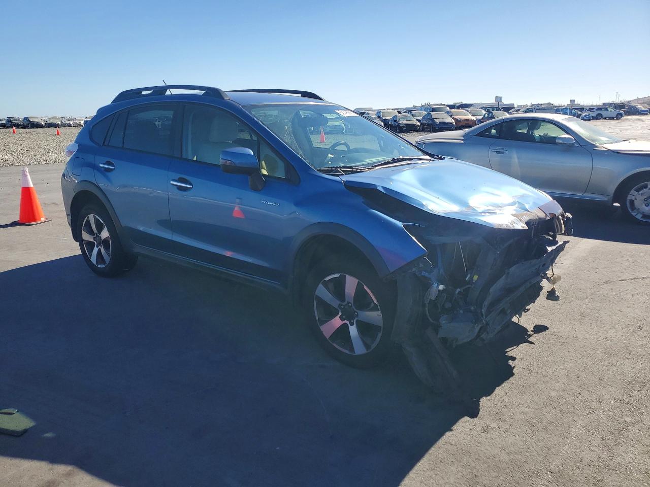 2014 Subaru Xv Crosstrek 2.0i Hybrid Blue vin: JF2GPBCC7EH264631