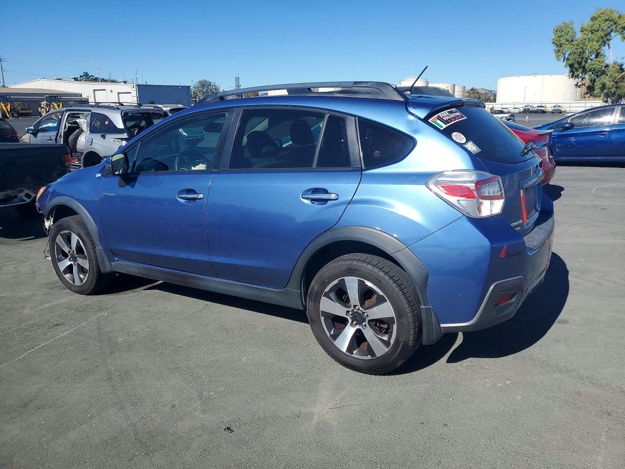 2014 Subaru Xv Crosstrek 2.0i Hybrid Blue vin: JF2GPBCC7EH264631