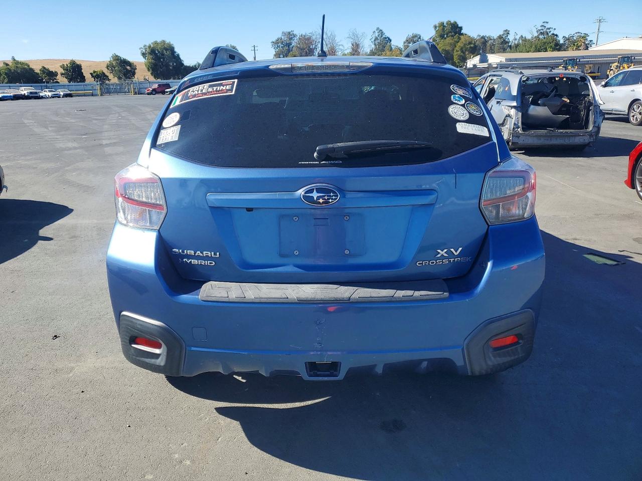 2014 Subaru Xv Crosstrek 2.0i Hybrid Blue vin: JF2GPBCC7EH264631