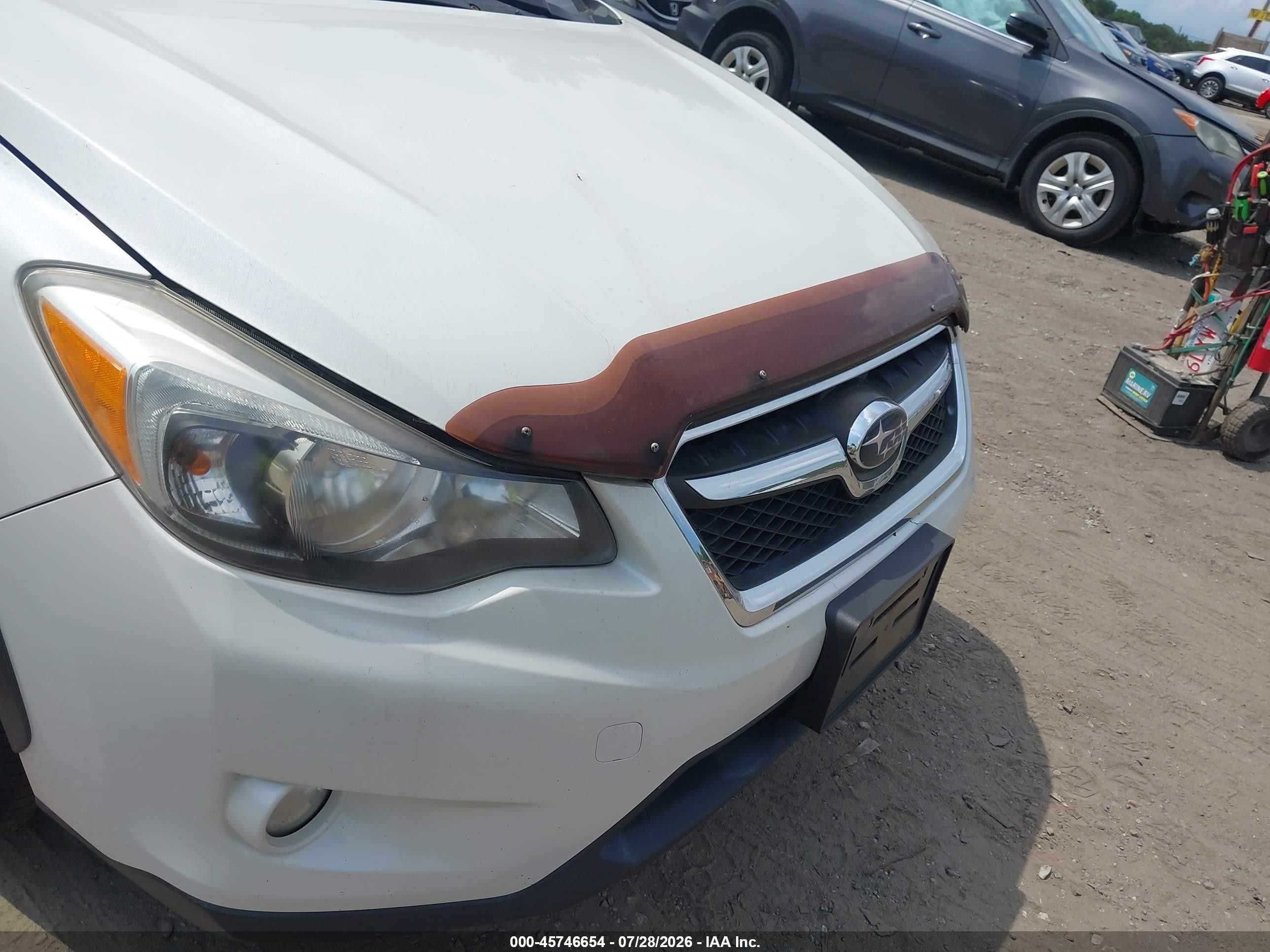 2015 Subaru Xv Crosstrek Hybrid Белый vin: JF2GPBCC9FH250554