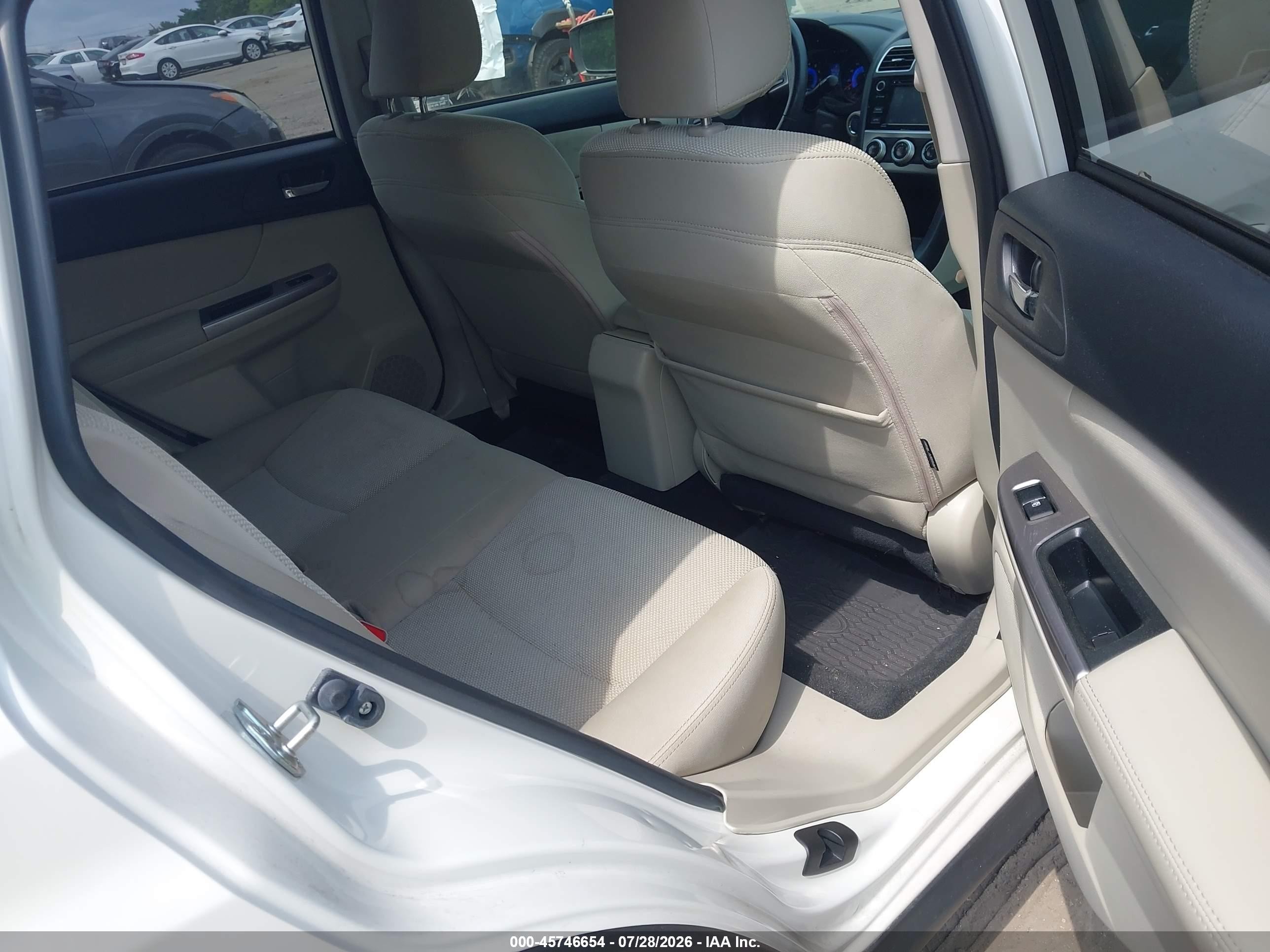 2015 Subaru Xv Crosstrek Hybrid Белый vin: JF2GPBCC9FH250554