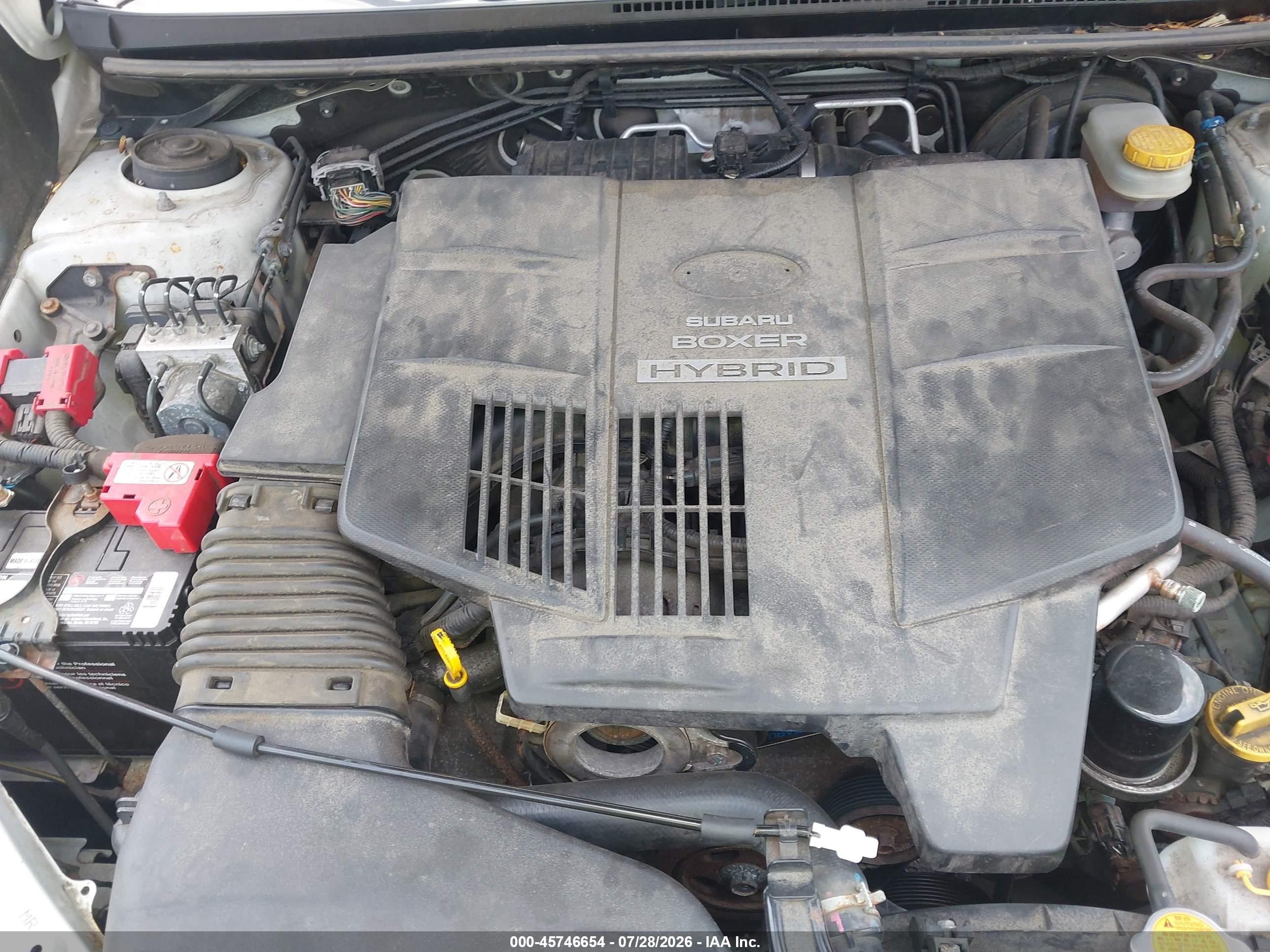 2015 Subaru Xv Crosstrek Hybrid Белый vin: JF2GPBCC9FH250554
