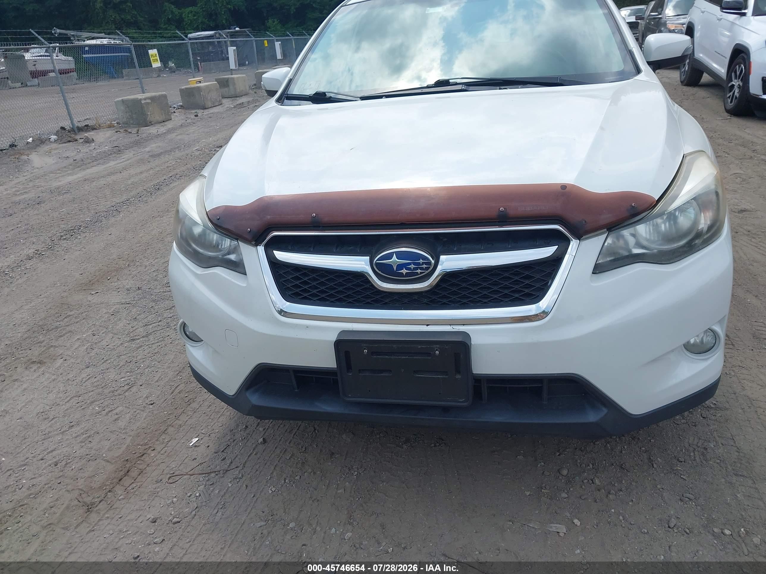 2015 Subaru Xv Crosstrek Hybrid Белый vin: JF2GPBCC9FH250554