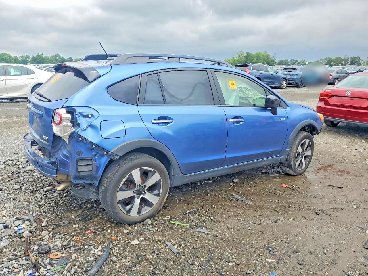 2015 Subaru Xv Crosstrek 2.0i Hybrid Blue vin: JF2GPBCC9FH289371
