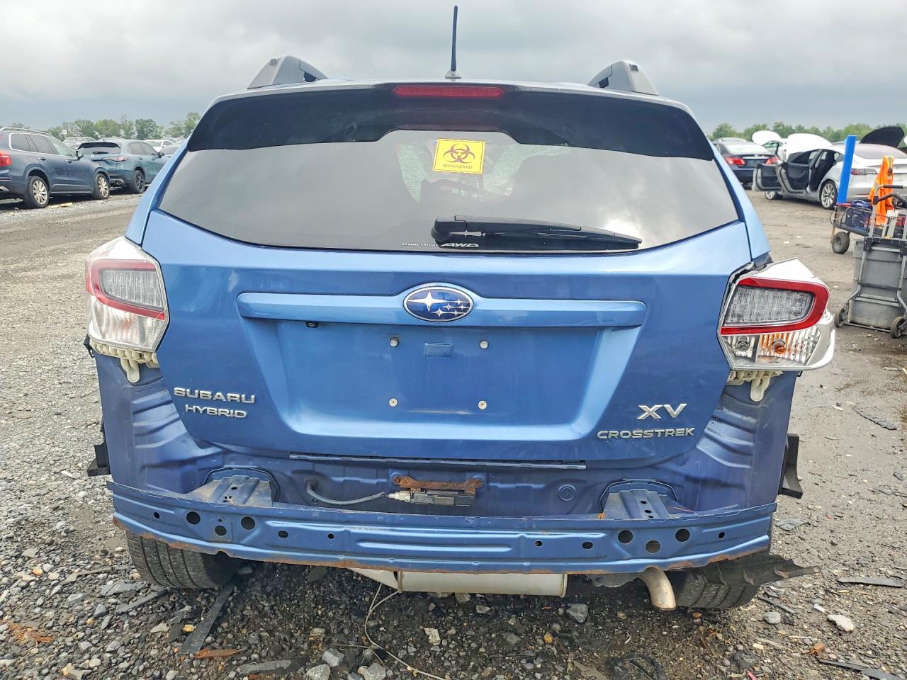 2015 Subaru Xv Crosstrek 2.0i Hybrid Blue vin: JF2GPBCC9FH289371