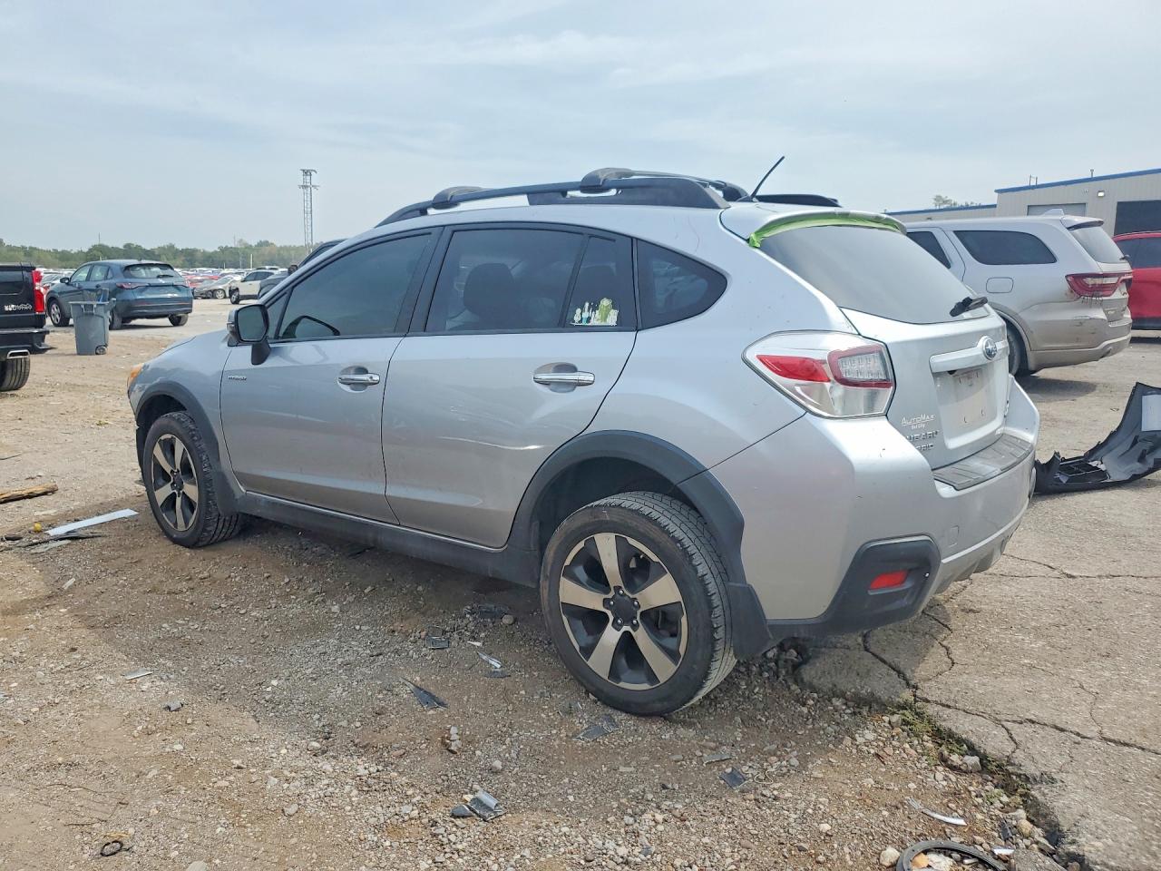 2014 Subaru Xv Crosstrek 2.0i Hybrid Silver vin: JF2GPBCCXEH257365