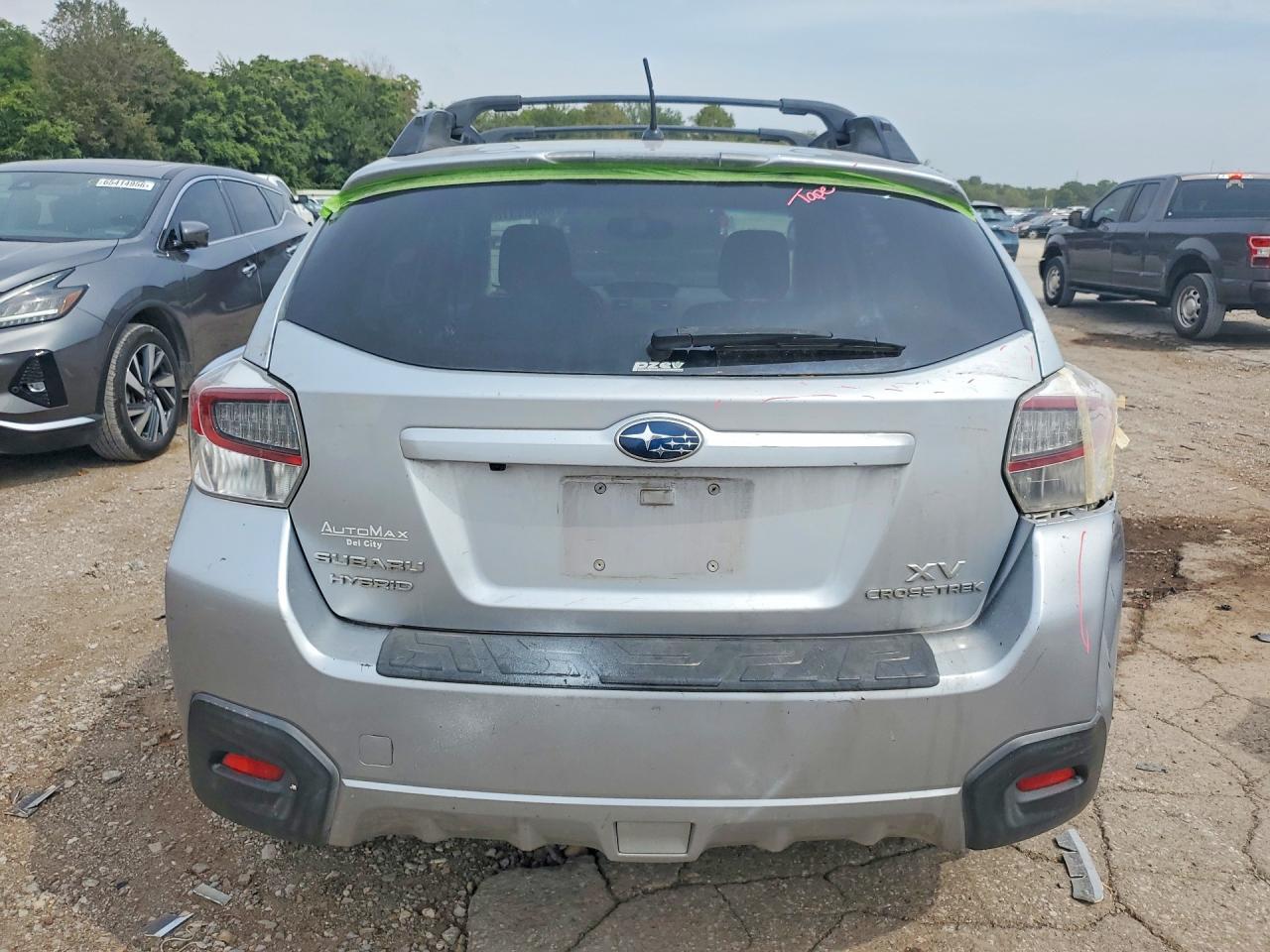 2014 Subaru Xv Crosstrek 2.0i Hybrid Silver vin: JF2GPBCCXEH257365