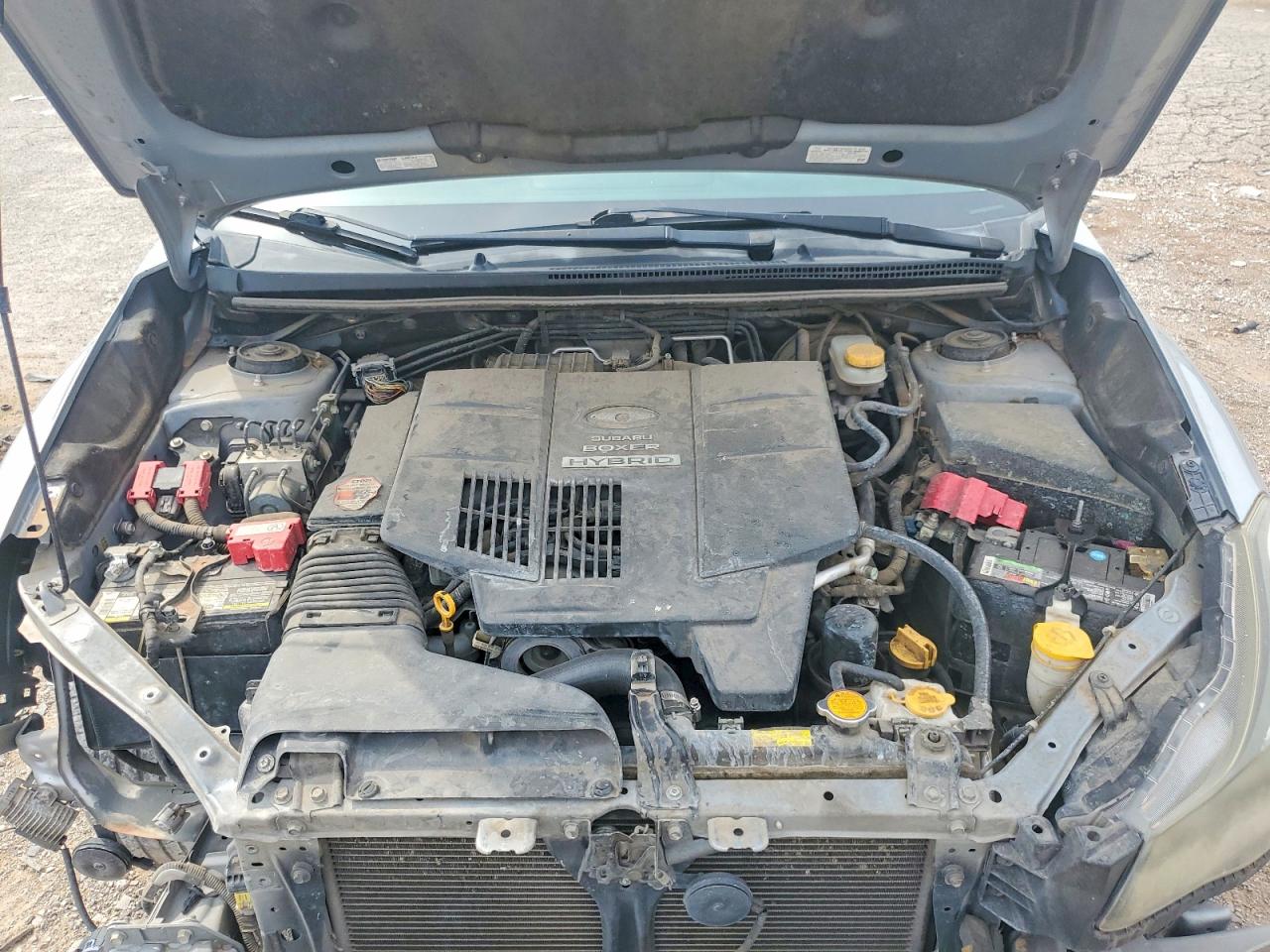 2014 Subaru Xv Crosstrek 2.0i Hybrid Silver vin: JF2GPBCCXEH257365