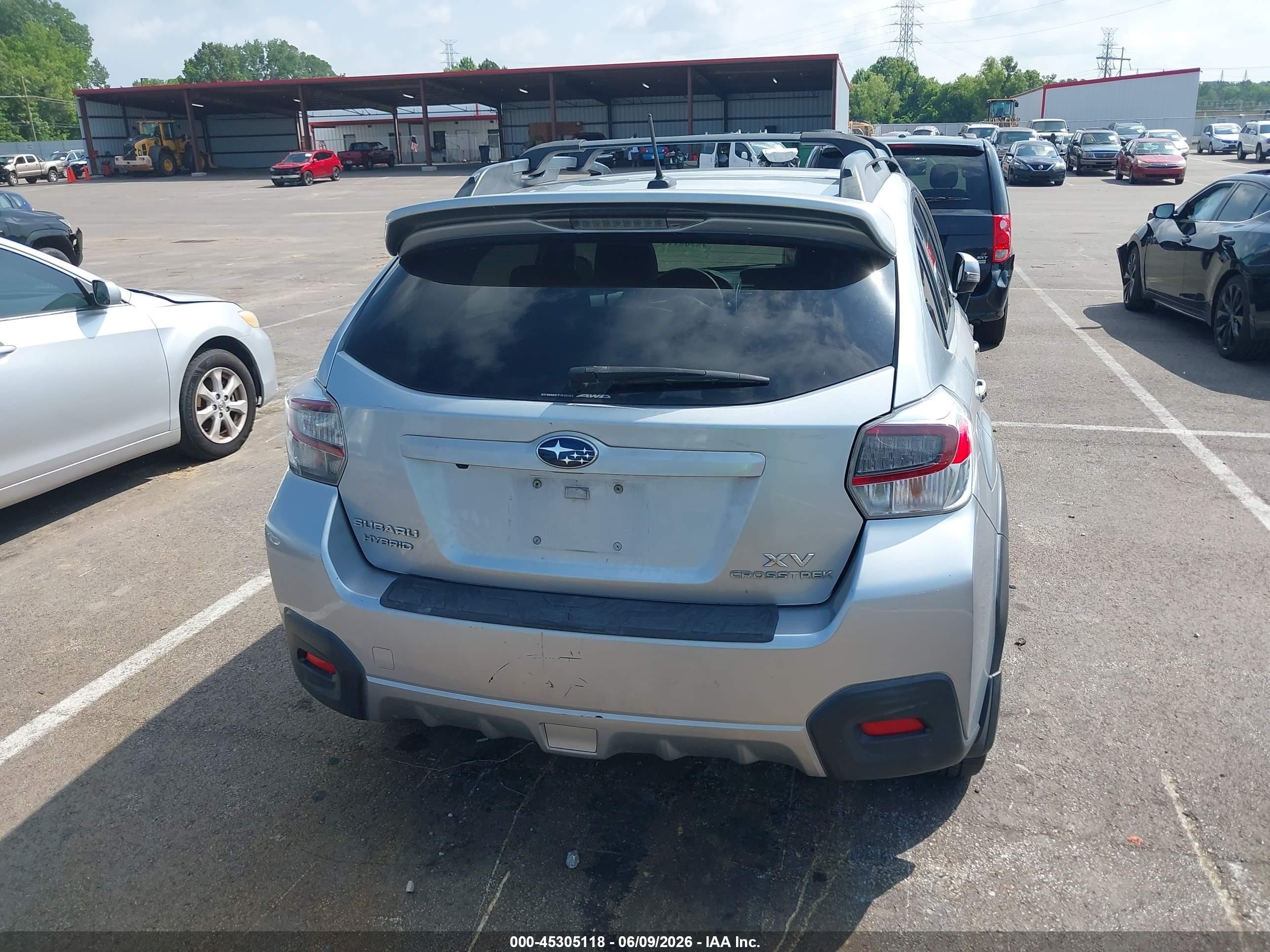 2014 Subaru Xv Crosstrek Hybrid 2.0i Touring Light Blue vin: JF2GPBKC0EH238616