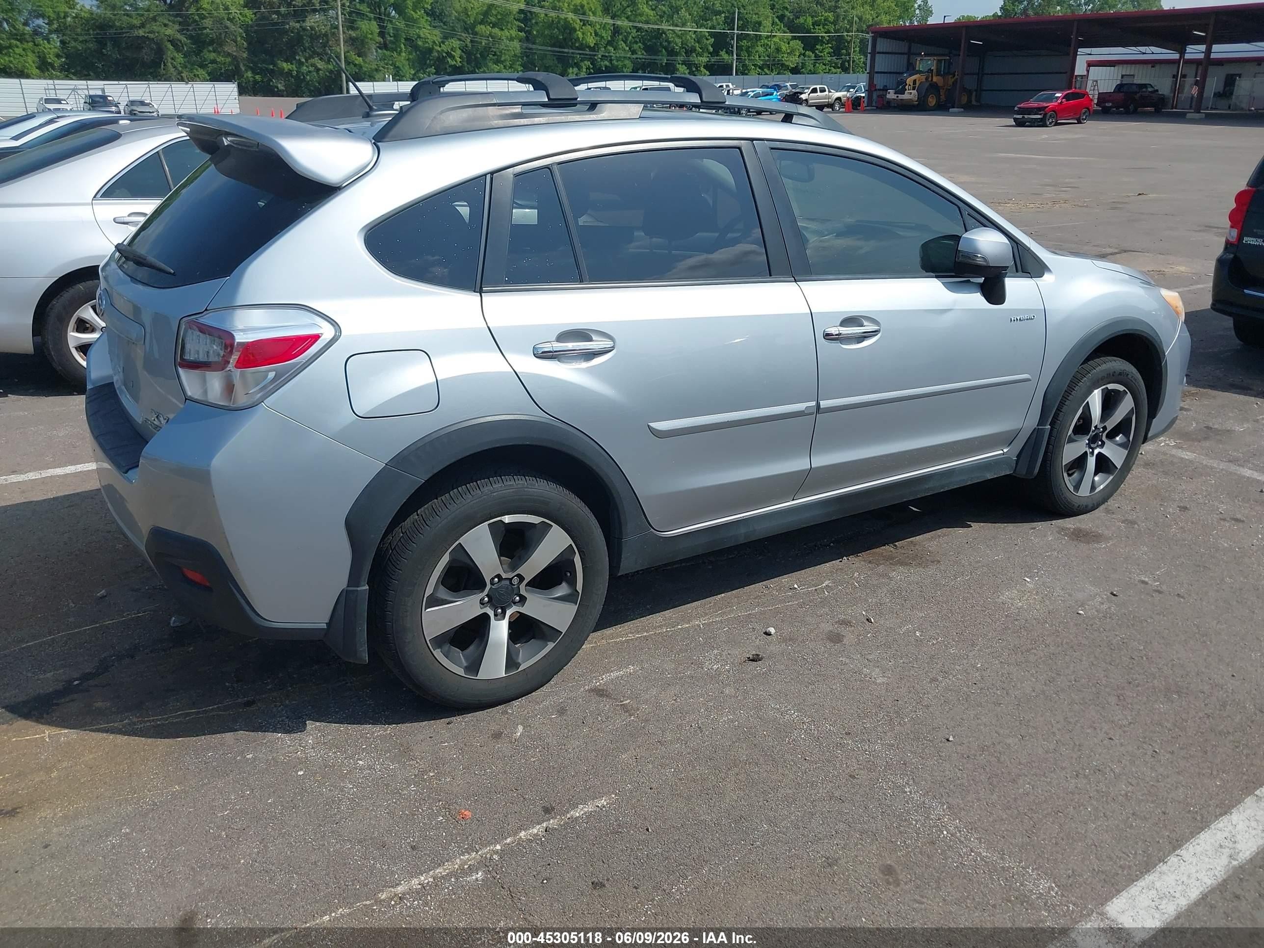 2014 Subaru Xv Crosstrek Hybrid 2.0i Touring Light Blue vin: JF2GPBKC0EH238616