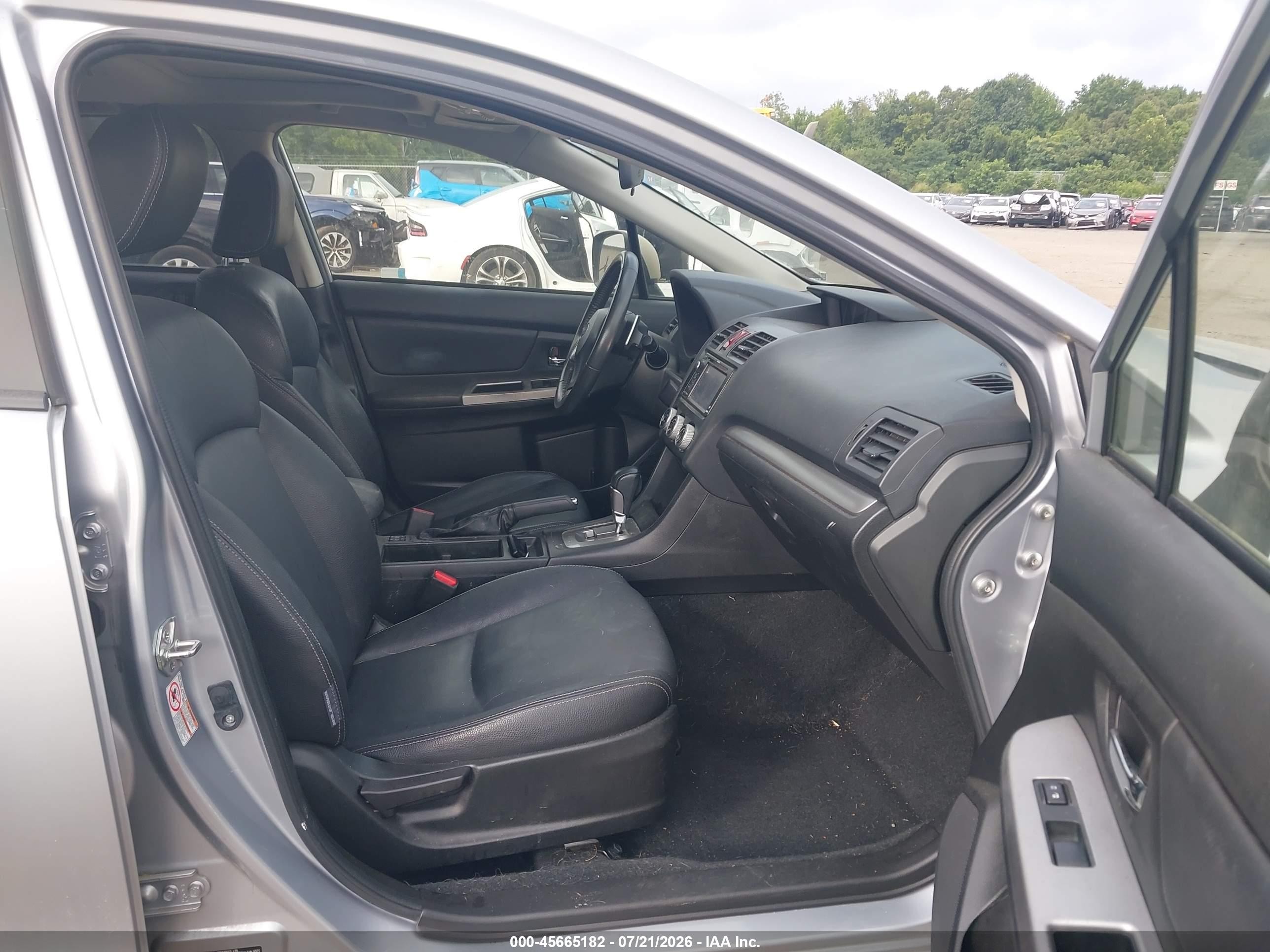 2014 Subaru Xv Crosstrek Hybrid 2.0i Touring Silver vin: JF2GPBKC0EH311029