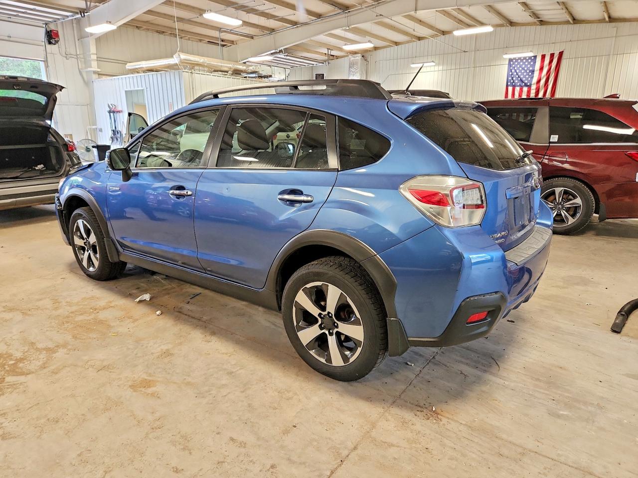 2014 Subaru Xv Crosstrek 2.0i Hybrid Touring Blue vin: JF2GPBKC1EH254582